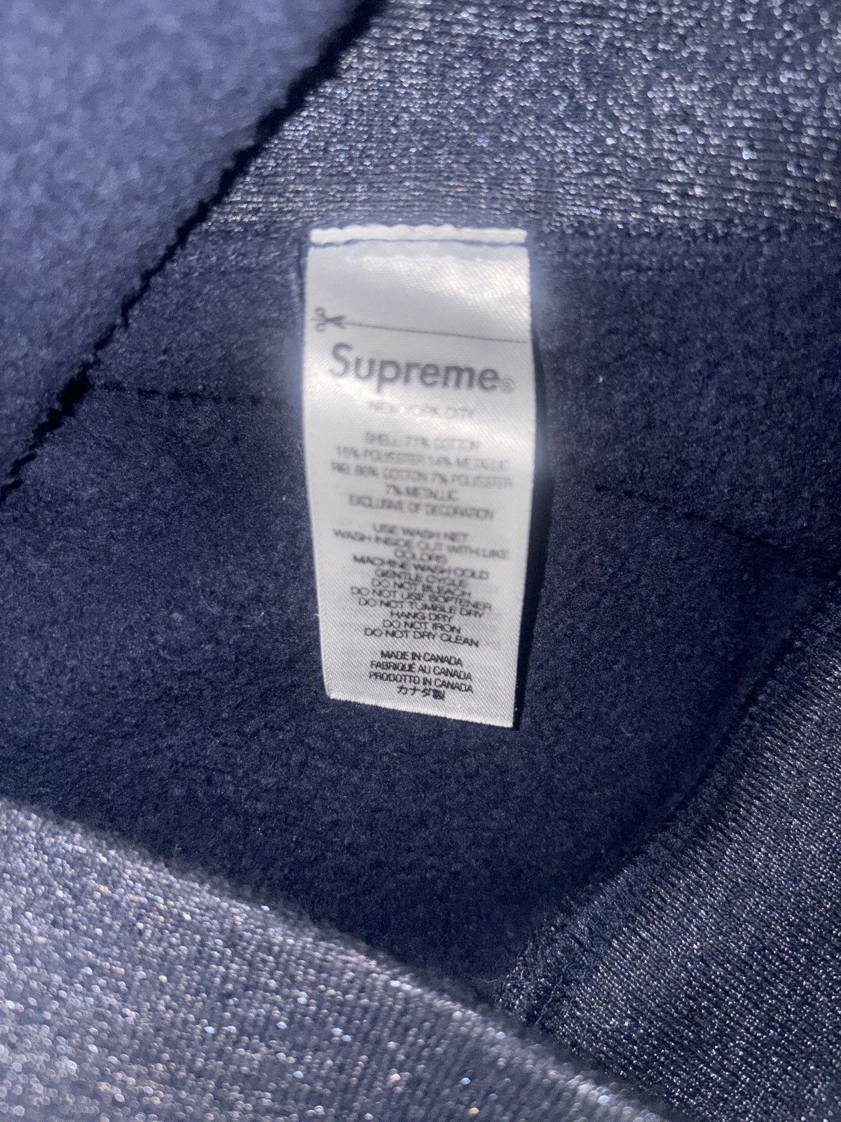 Supreme Supreme Metallic Arc hoodie Size US S / EU 44-46 / 1 - 6 Thumbnail