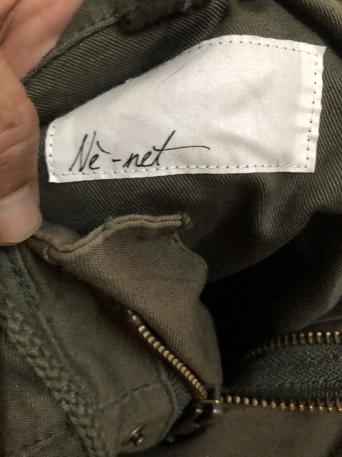 Issey Miyake × Ne-Net Ne net Issey miyake Faux Fur Military Style Parkas Size US M / EU 48-50 / 2 - 4 Thumbnail