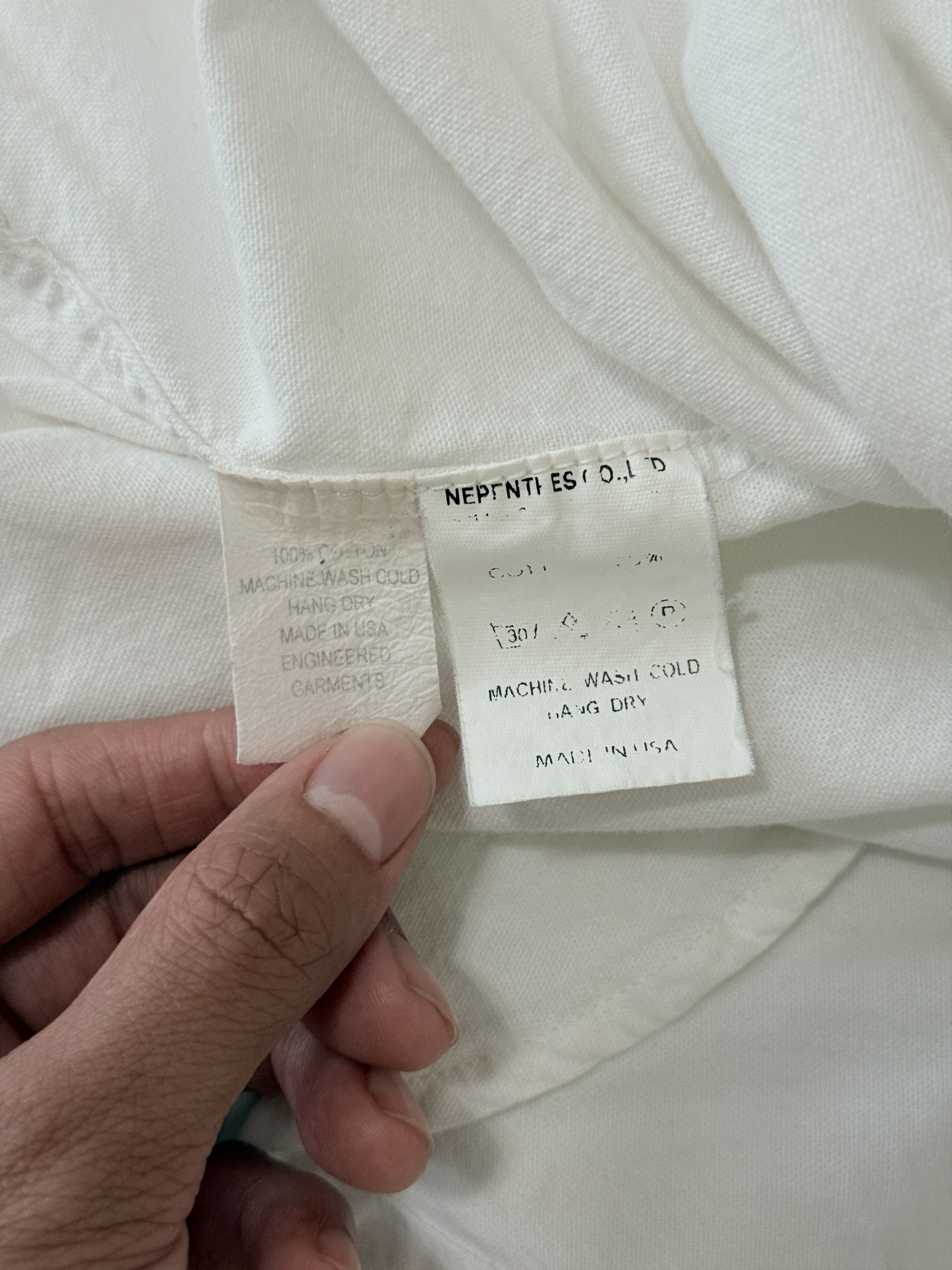 Engineered Garments Engineered Garments Rounded Collar Shirt Size US S / EU 44-46 / 1 - 7 Thumbnail