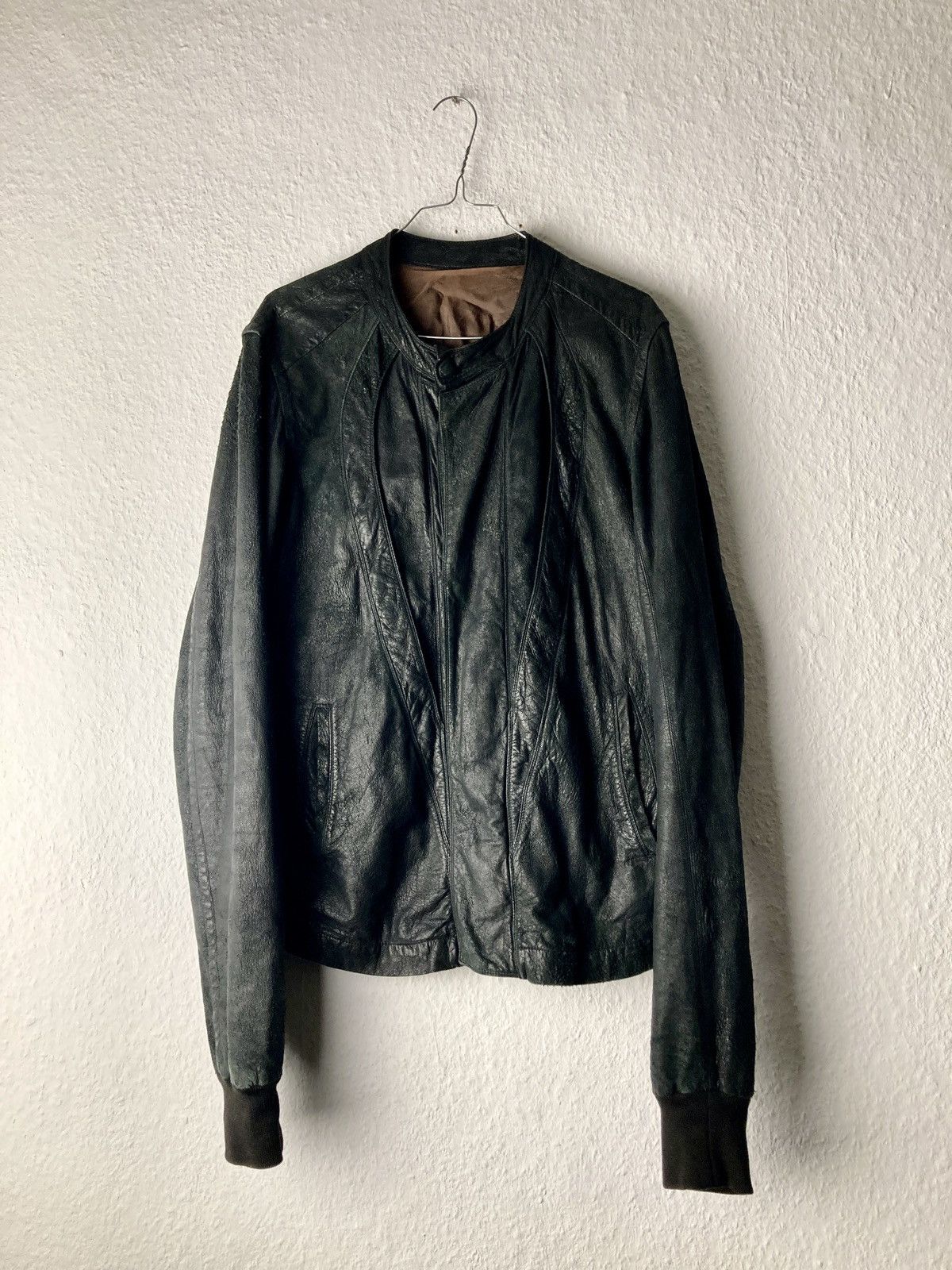 Rick Owens F/W 04 "QUEEN" Blistered Lamb Leather Jacket Rick Owens M Size US M / EU 48-50 / 2 - 1 Thumbnail