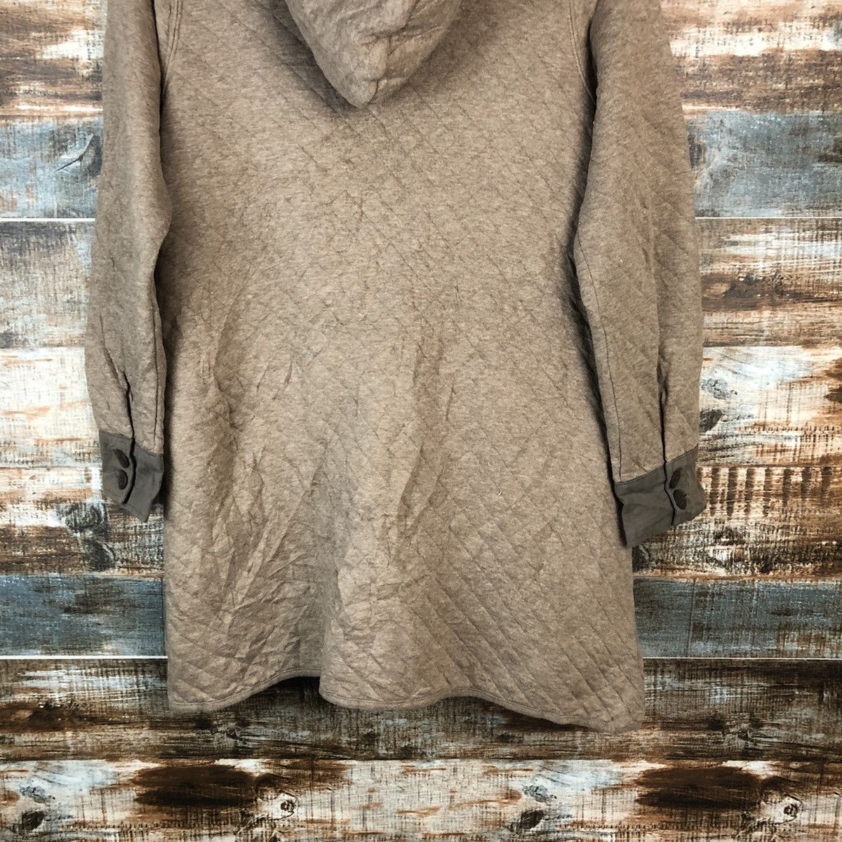 Japanese Brand × Vintage Shuca vintage Brown long jacket Hoodie #A2032 Size M / US 6-8 / IT 42-44 - 14 Thumbnail