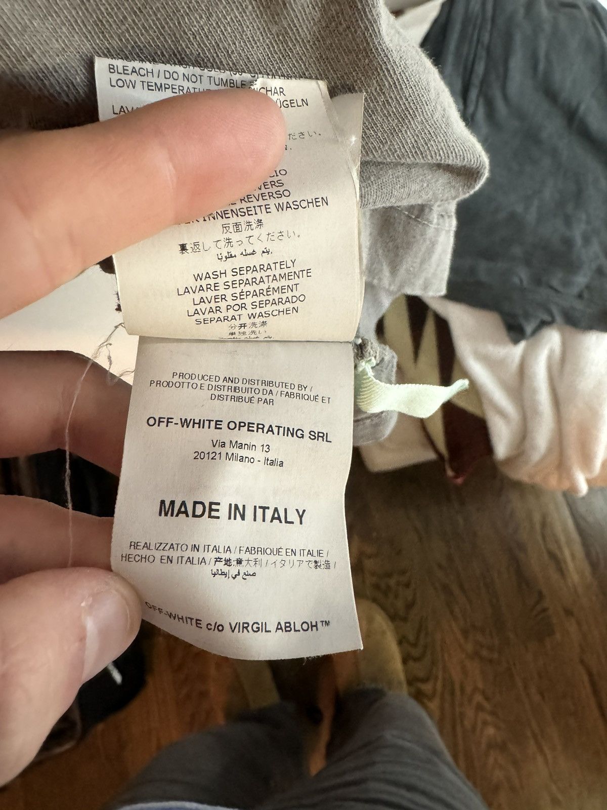 Off-White Off white pocket tee shirt Size US S / EU 44-46 / 1 - 4 Thumbnail
