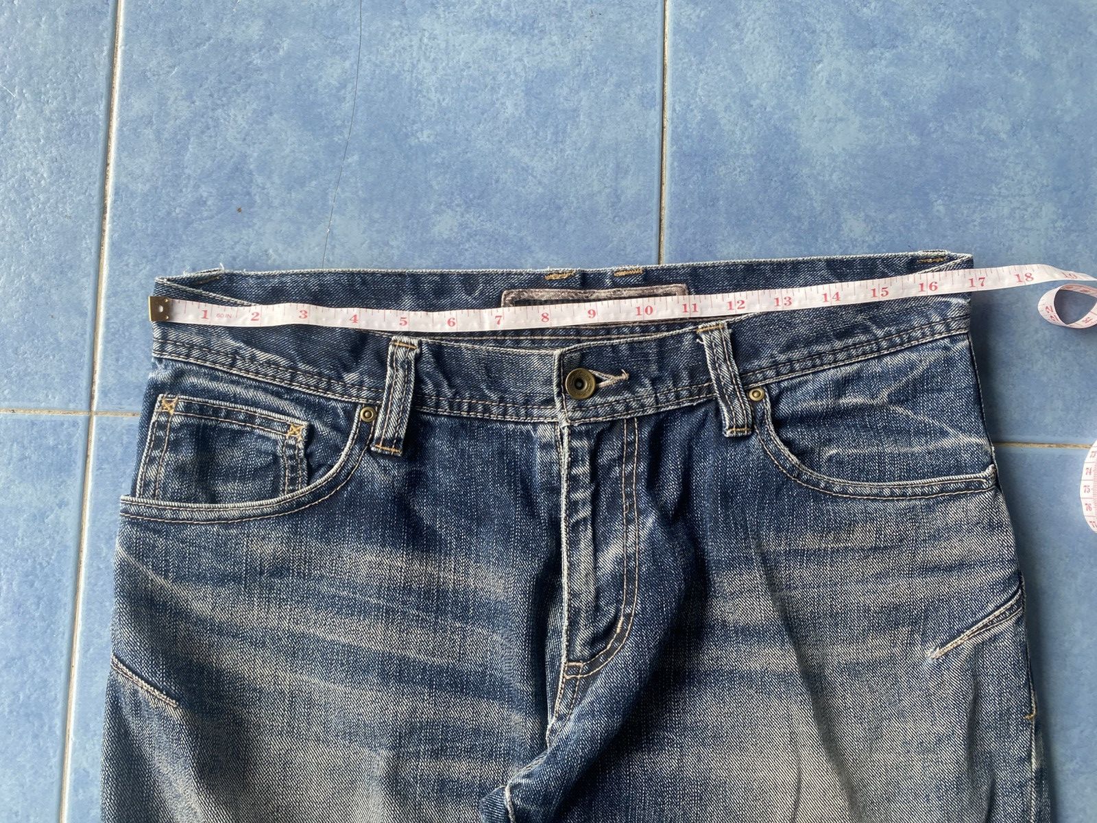 Issey Miyake Issey Miyake Tete Homme Flared Jeans Size US 33 - 9 Thumbnail