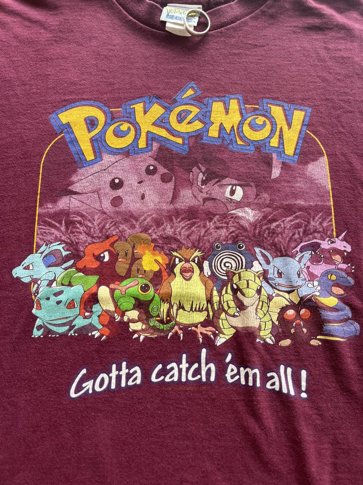 Nintendo × Pokemon × Vintage Vintage POKEMON Nintendo 1999’s T-shirt Size US M / EU 48-50 / 2 - 5 Thumbnail