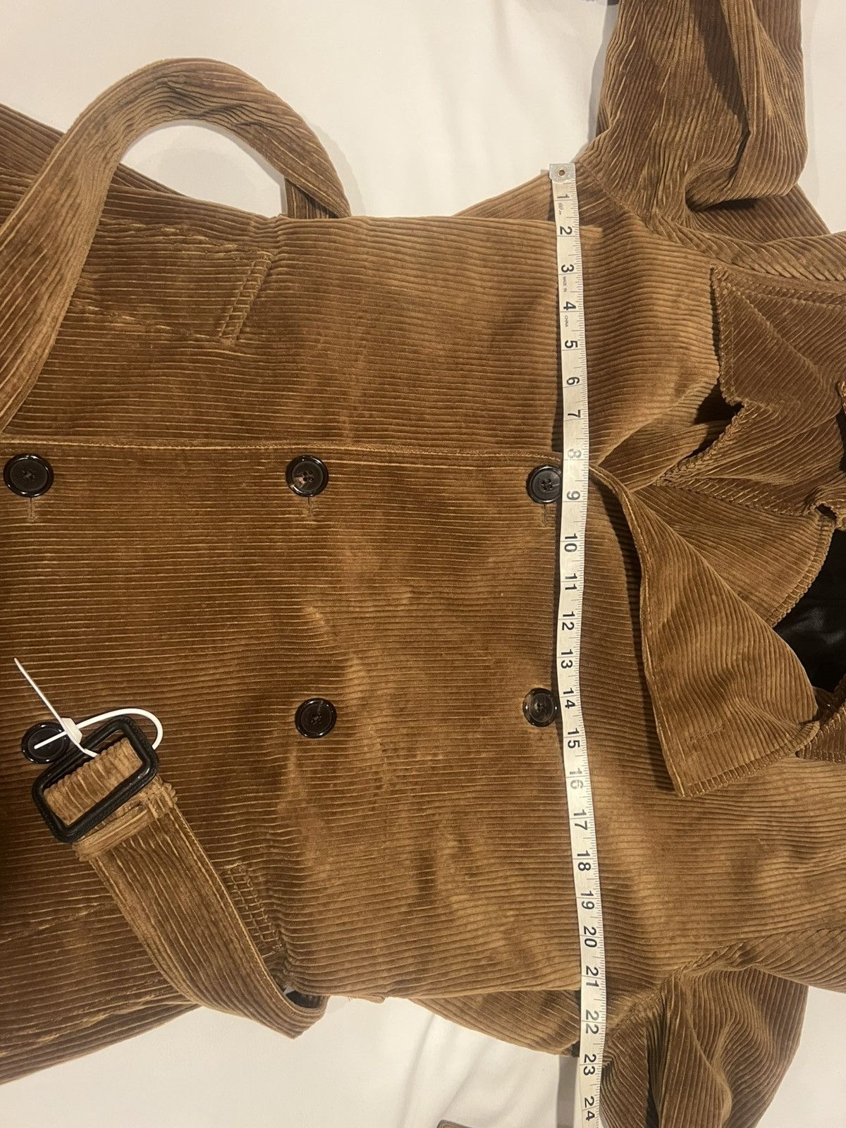Saint Laurent Paris Saint Laurent men’s corduroy trench coat. 52/42. $3690 Size US L / EU 52-54 / 3 - 3 Thumbnail