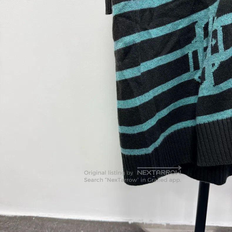 Hermes Hermes Horizontal striped cardigan Size M / US 6-8 / IT 42-44 - 5 Thumbnail