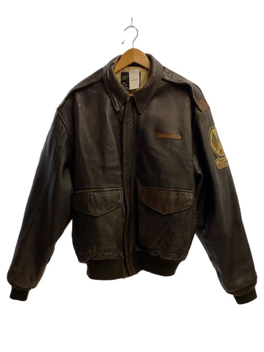 Avirex Avirex A-2 50sanniversary Cowhide Flight Jacket Brown Size US L / EU 52-54 / 3 - 1 Thumbnail
