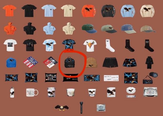 Travis Scott RARE TRAVIS SCOTT BIRDS IN THE TRAP SING MCKNIGHT BACKPACK Size ONE SIZE - 3 Thumbnail
