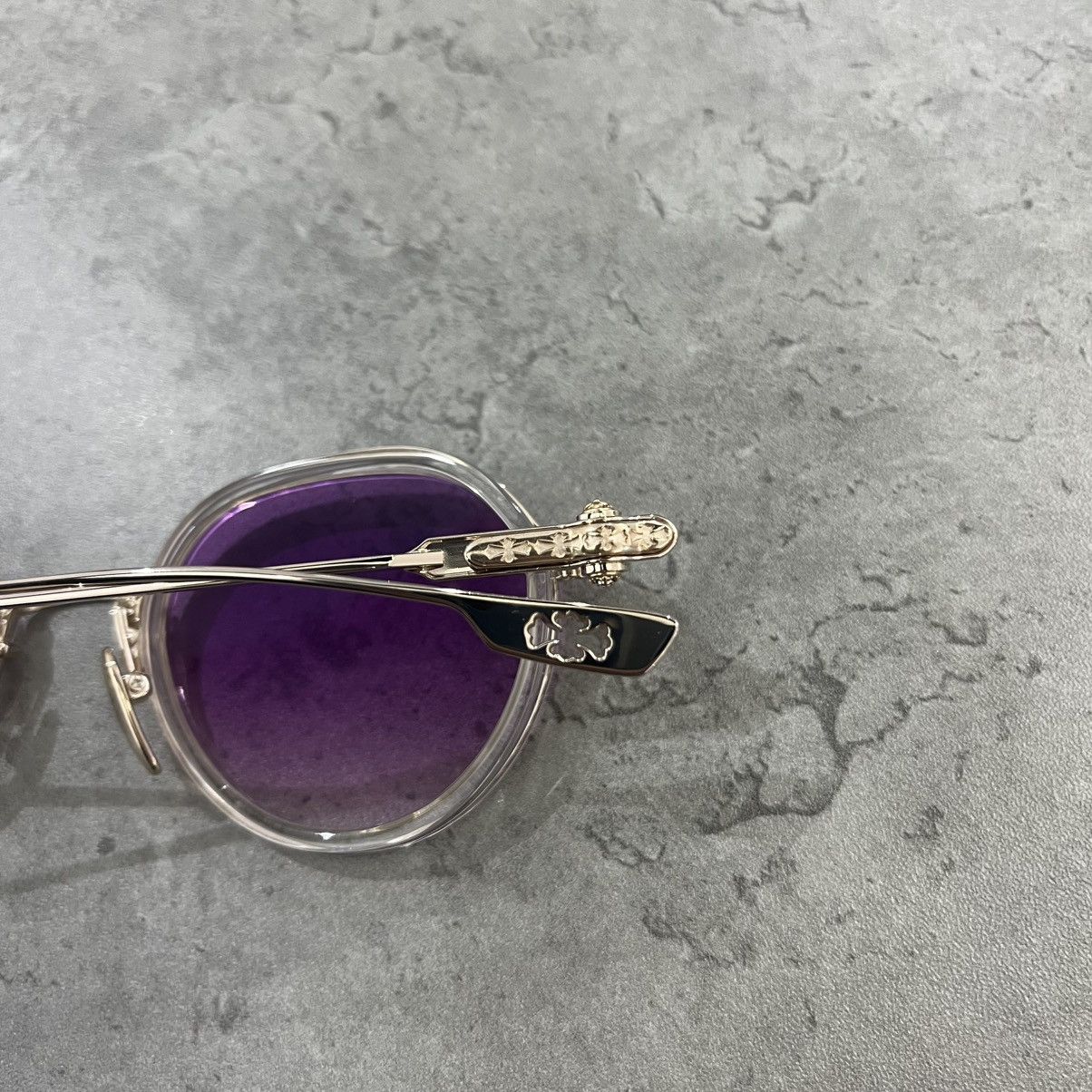 Chrome Hearts Chrome Hearts SEX-T9 Lavender Twilight Sunglasses Size ONE SIZE - 9 Thumbnail