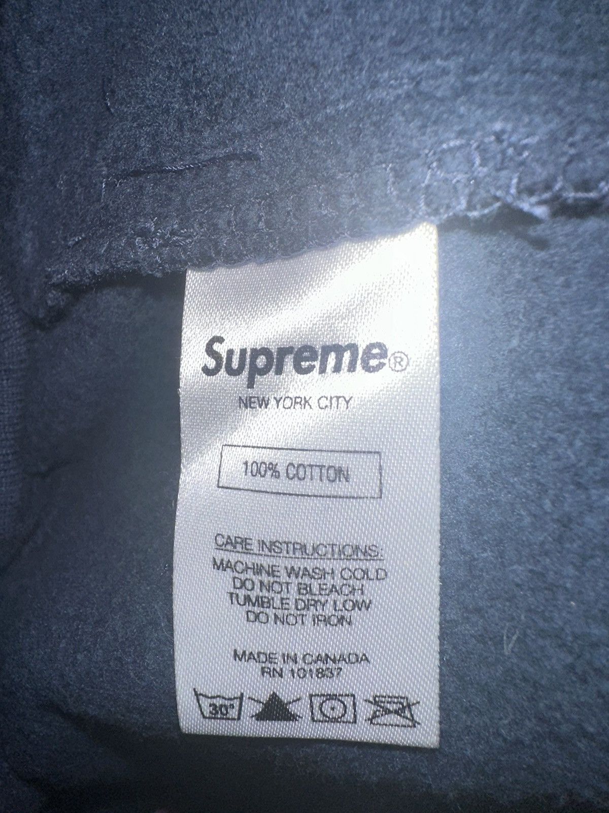 Supreme Supreme FW19 S Logo Sweatpant Navy/Orange Men’s Size M Size US 32 / EU 48 - 5 Thumbnail