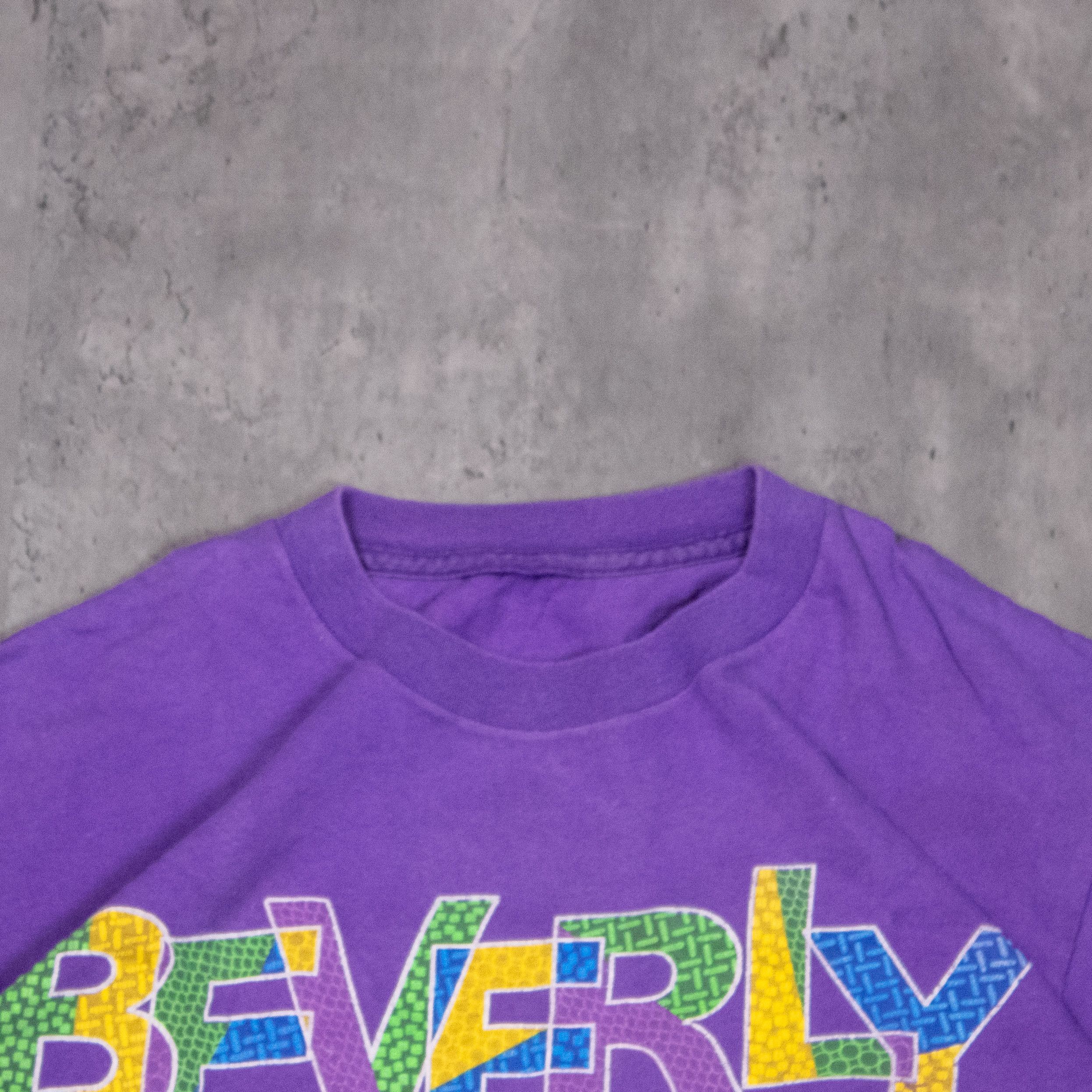Vintage Vintage 1990’s Beverly Hills California Single Stitch Tee Size US S / EU 44-46 / 1 - 5 Thumbnail
