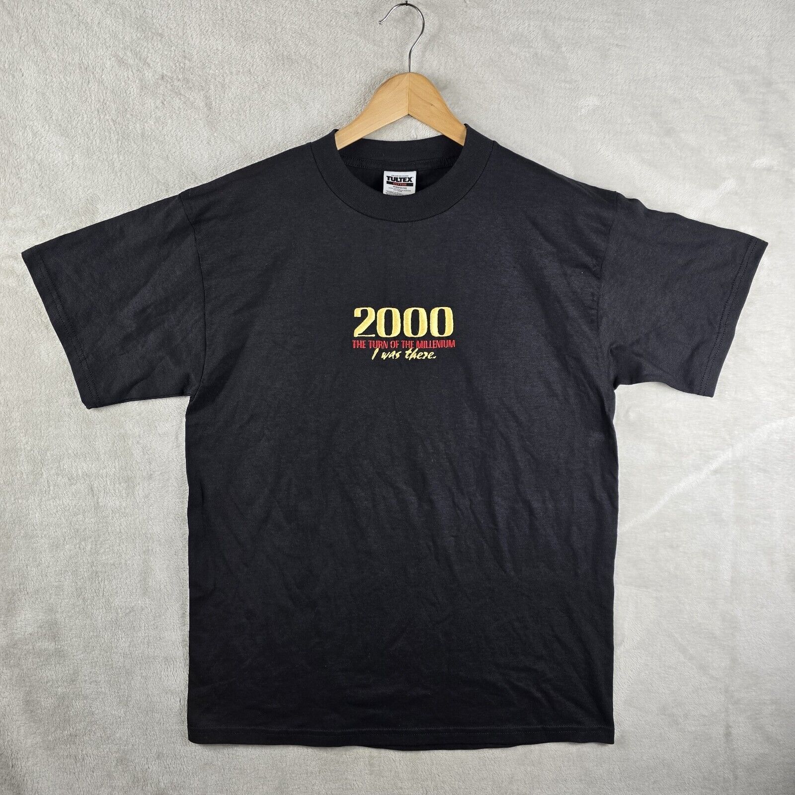 Tultex NOS Vtg The Turn of The Millenium 2000 I Was There Shirt L Size US L / EU 52-54 / 3 - 2 Thumbnail