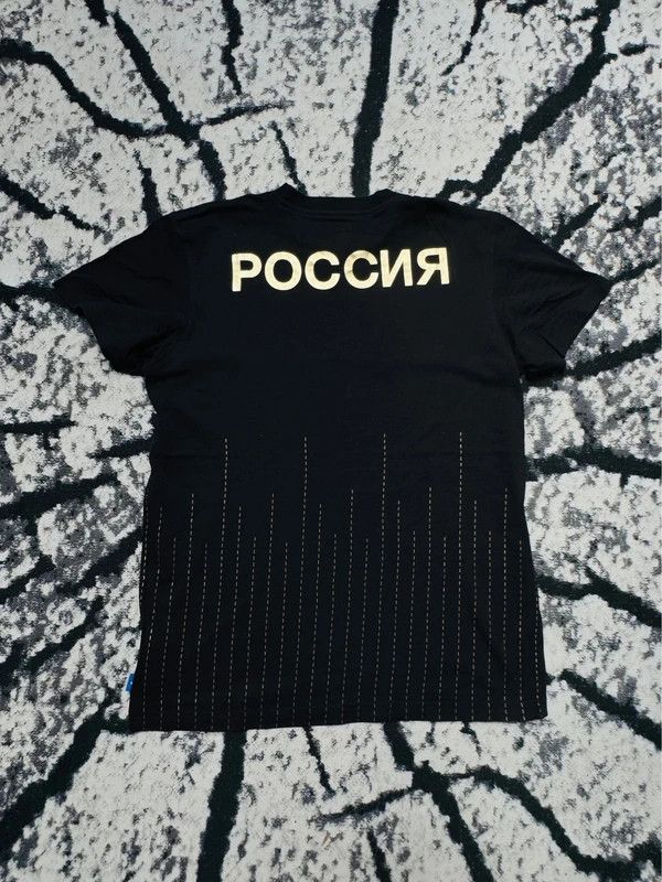 Adidas Poccnr Adidas Russia football jersey black gold M Size US M / EU 48-50 / 2 - 5 Thumbnail