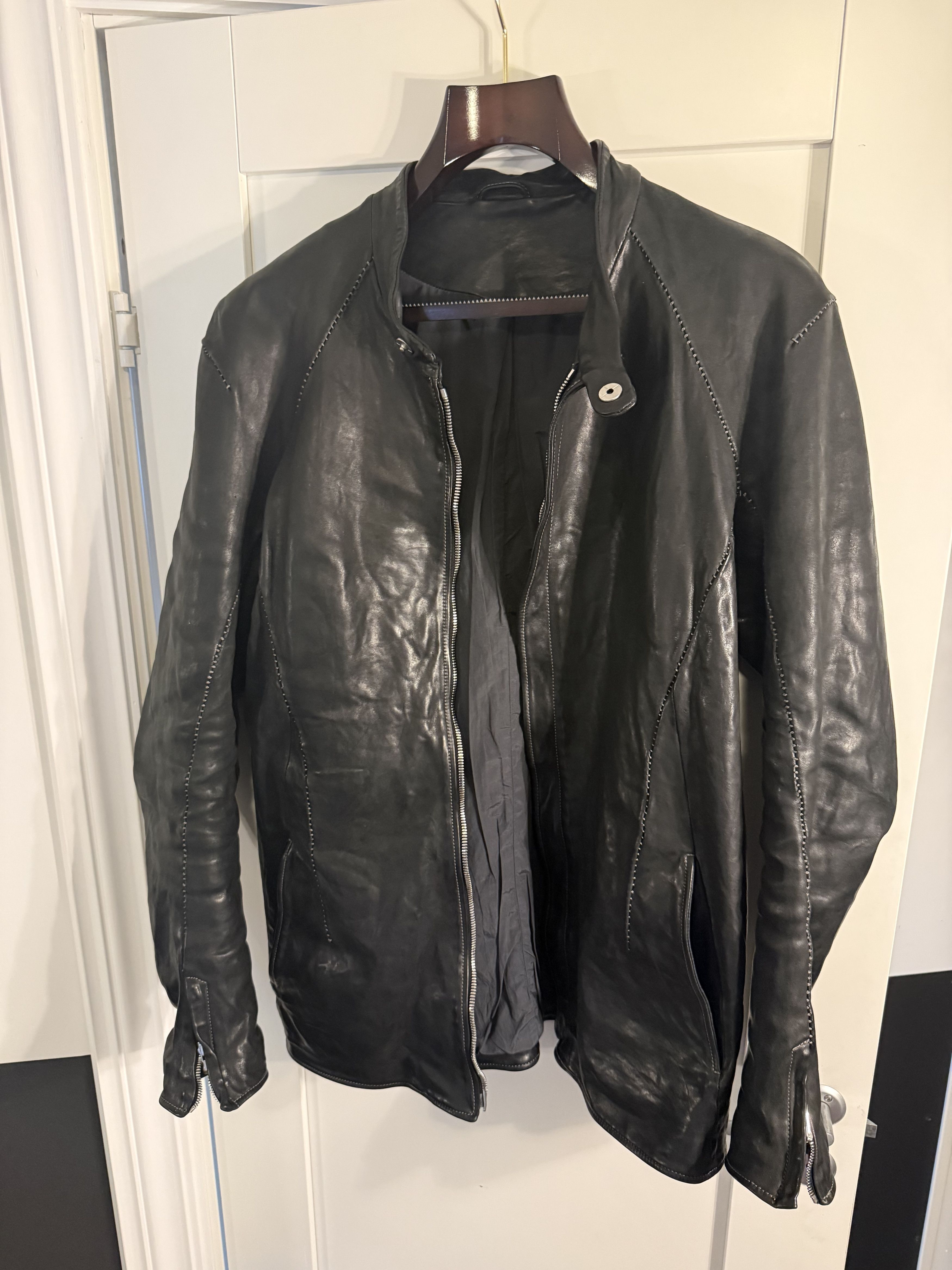 Moto collar Guidi horse leather