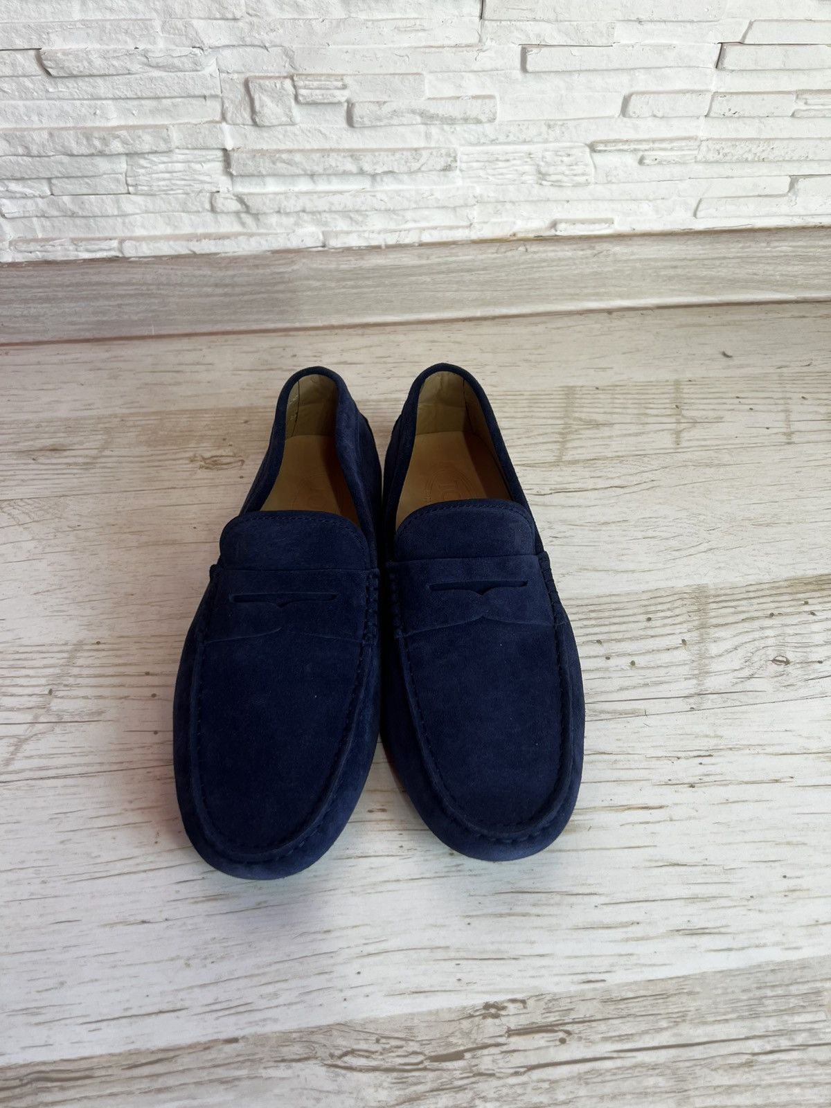 Tod's Tod’s Nuovo Gommino Galassia Loafers UK 6 Blue Suede Shoes Size US 6 / EU 39 - 5 Thumbnail