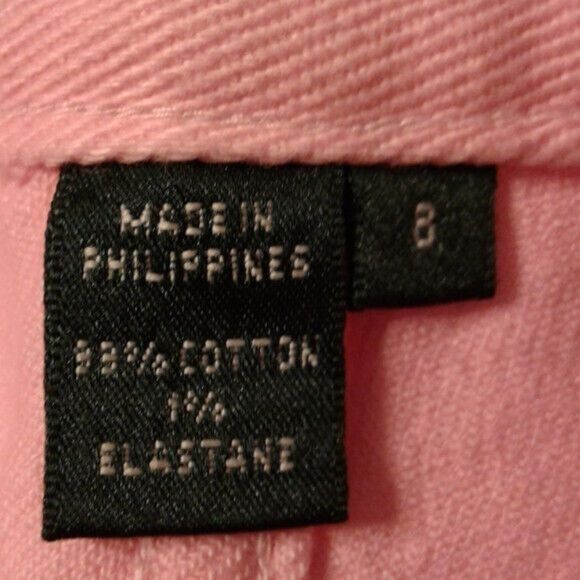 Lauren Ralph Lauren Lauren Jeans Co. Ralph Lauren Size 8 Capri Pants Denim Pink Size 30" / US 8 / IT 44 - 12 Thumbnail