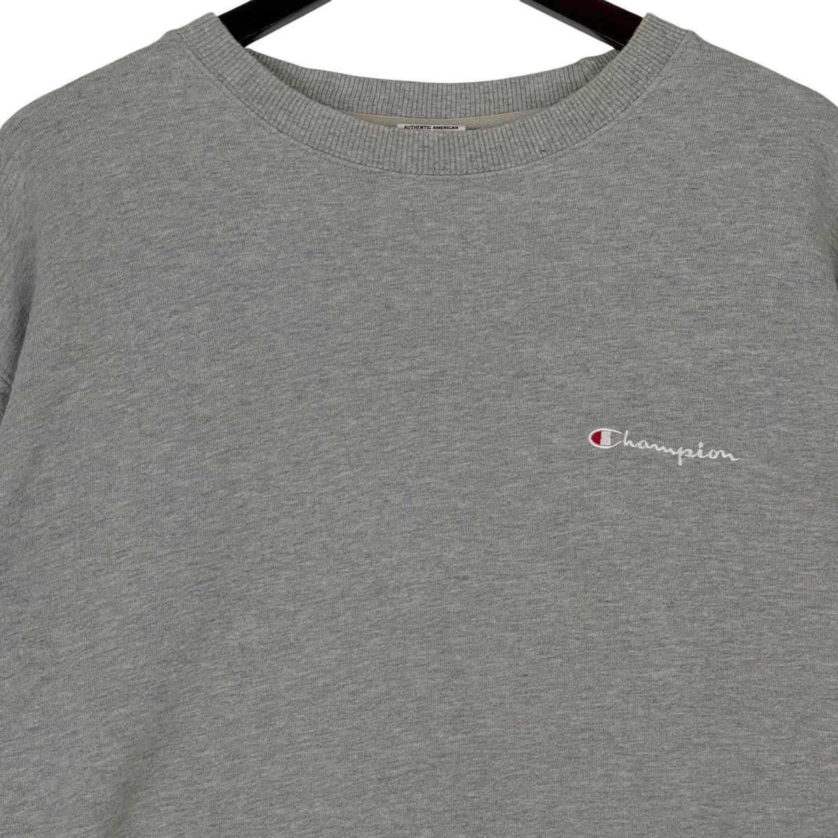 Champion × Vintage Vintage Champion Crewneck Sweatshirt Small Embroidered Logo Size 3XL / US 20-22 - 4 Thumbnail