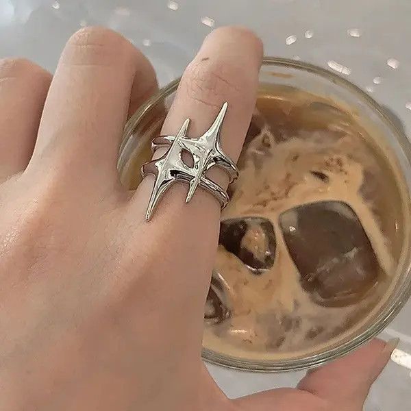 Vintage Adjustable Simple Senior Sense Adjustable Ring Size ONE SIZE - 7 Thumbnail