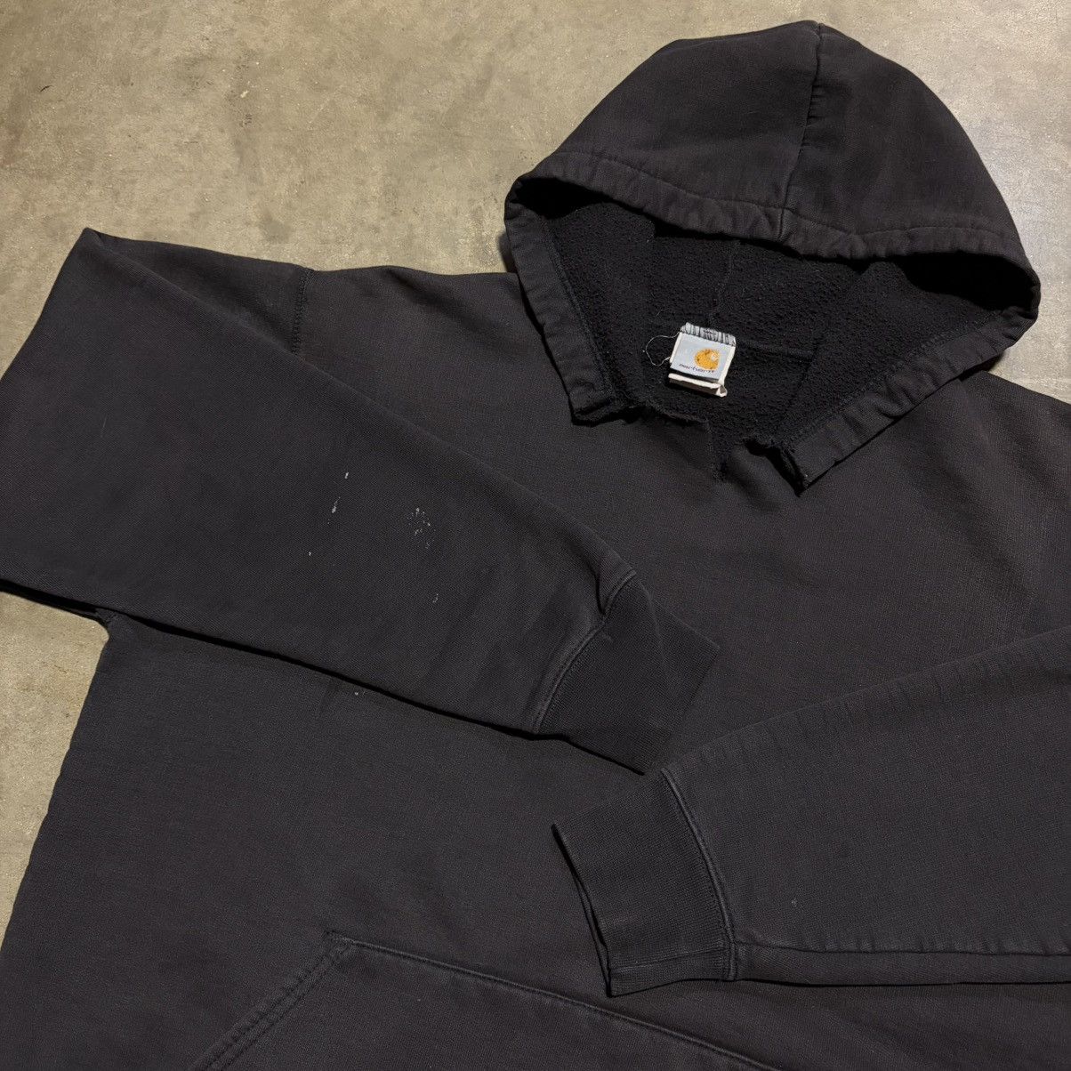Carhartt Vintage Carhartt Hoodie Sweatshirt Faded Distressed 90s USA Size US L / EU 52-54 / 3 - 9 Thumbnail