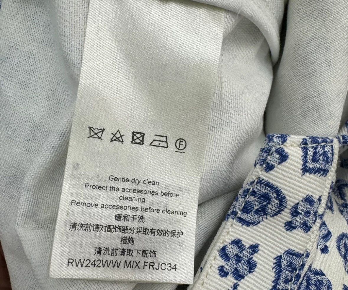 Louis Vuitton Louis Vuitton 24 new blue classic logo leather jacket Size US S / EU 44-46 / 1 - 8 Thumbnail