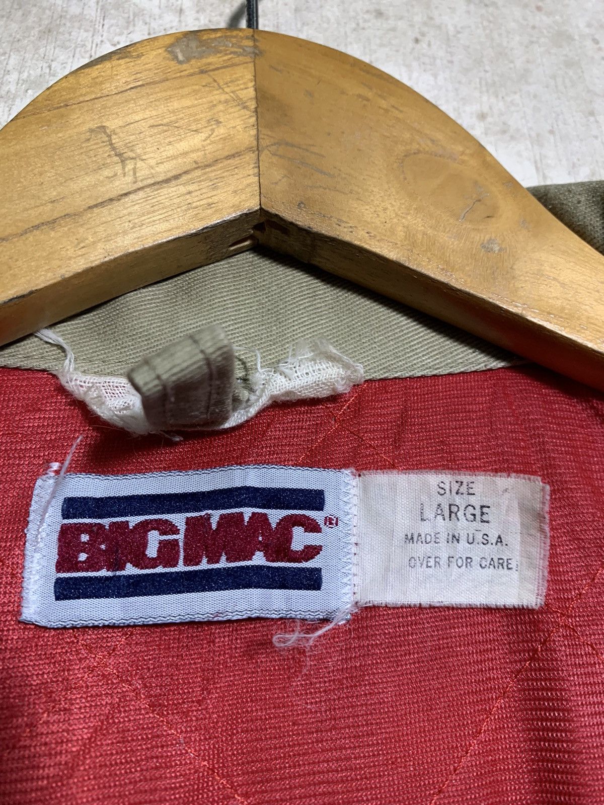 Big Mac 🔥VTG BIG MAC ZIPPER WORKERS JACKETS Size US L / EU 52-54 / 3 - 10 Thumbnail