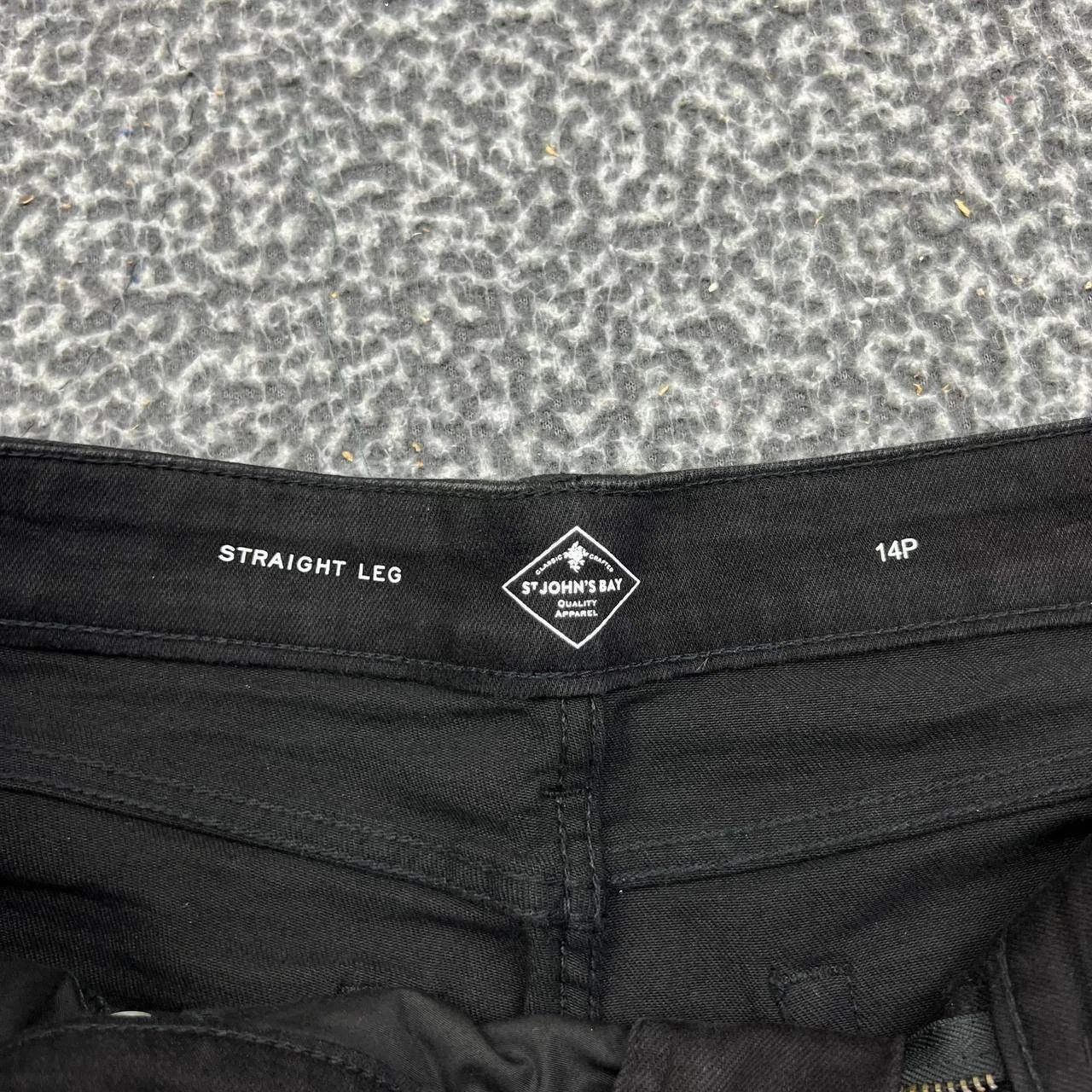 St. Johns Bay St. John's Bay Jeans Women 14P Denim Straight Pockets 36x29 Size 36" / US 14 / IT 50 - 3 Thumbnail