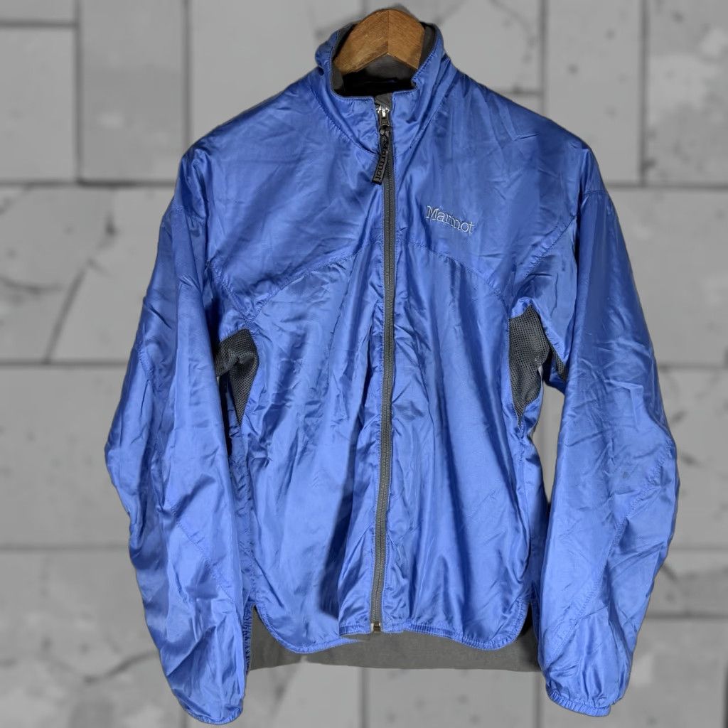 Marmot Marmot Full Zip Jacket Womens Size S Blue Polyester Jacket Full Zip Womens Marmot Blue Full Zip Jacket S Womens, Basic Jacket, Polyester, Blue, Marmot Size S / US 4 / IT 40 - 1 Thumbnail
