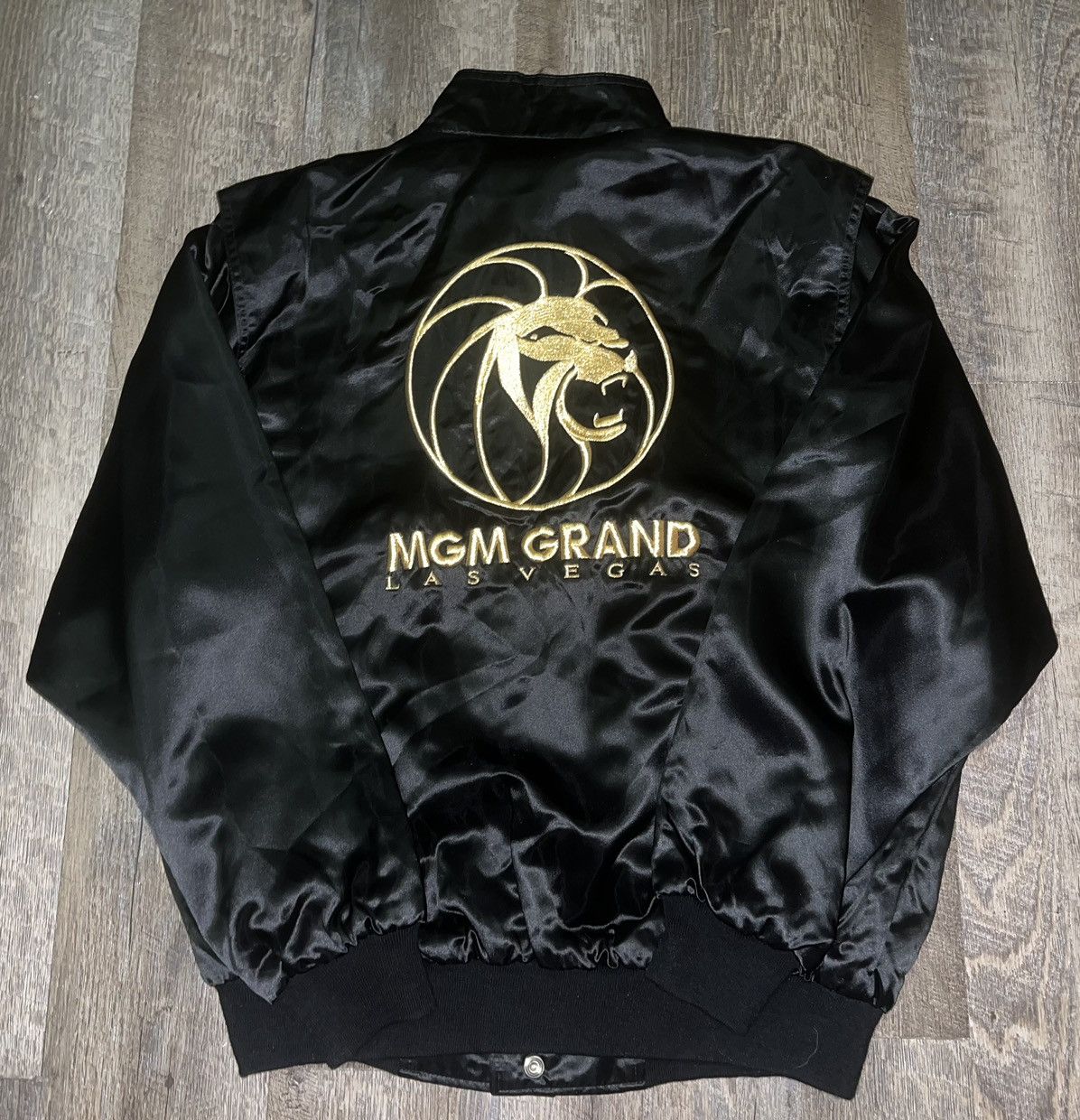 Other Vintage MGM Grand Las Vegas Bomber Jacket Size Large Size US L / EU 52-54 / 3 - 1 Thumbnail