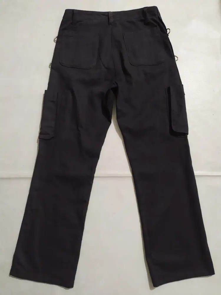 Other UNKNOWN Japanese Cargo Multipocket Bondage Punk Pants Size US 31 - 6 Thumbnail