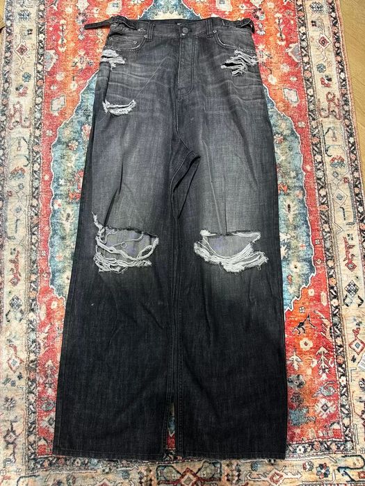 Balenciaga Balenciaga destroyed baggy skater denim XS | Grailed