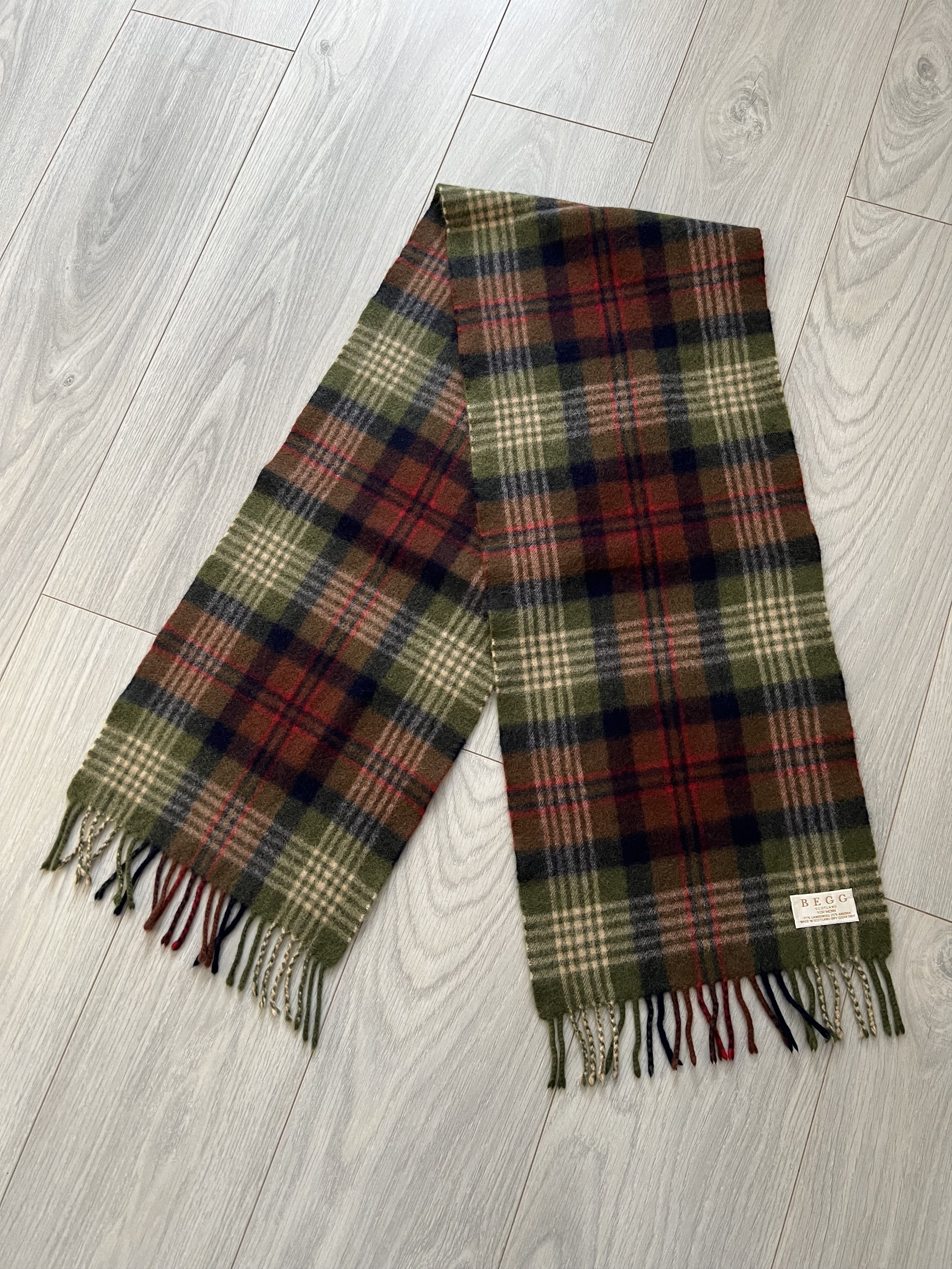 Begg x Co Begg Lambswool Angora Scottish Scarf Size ONE SIZE - 2 Thumbnail