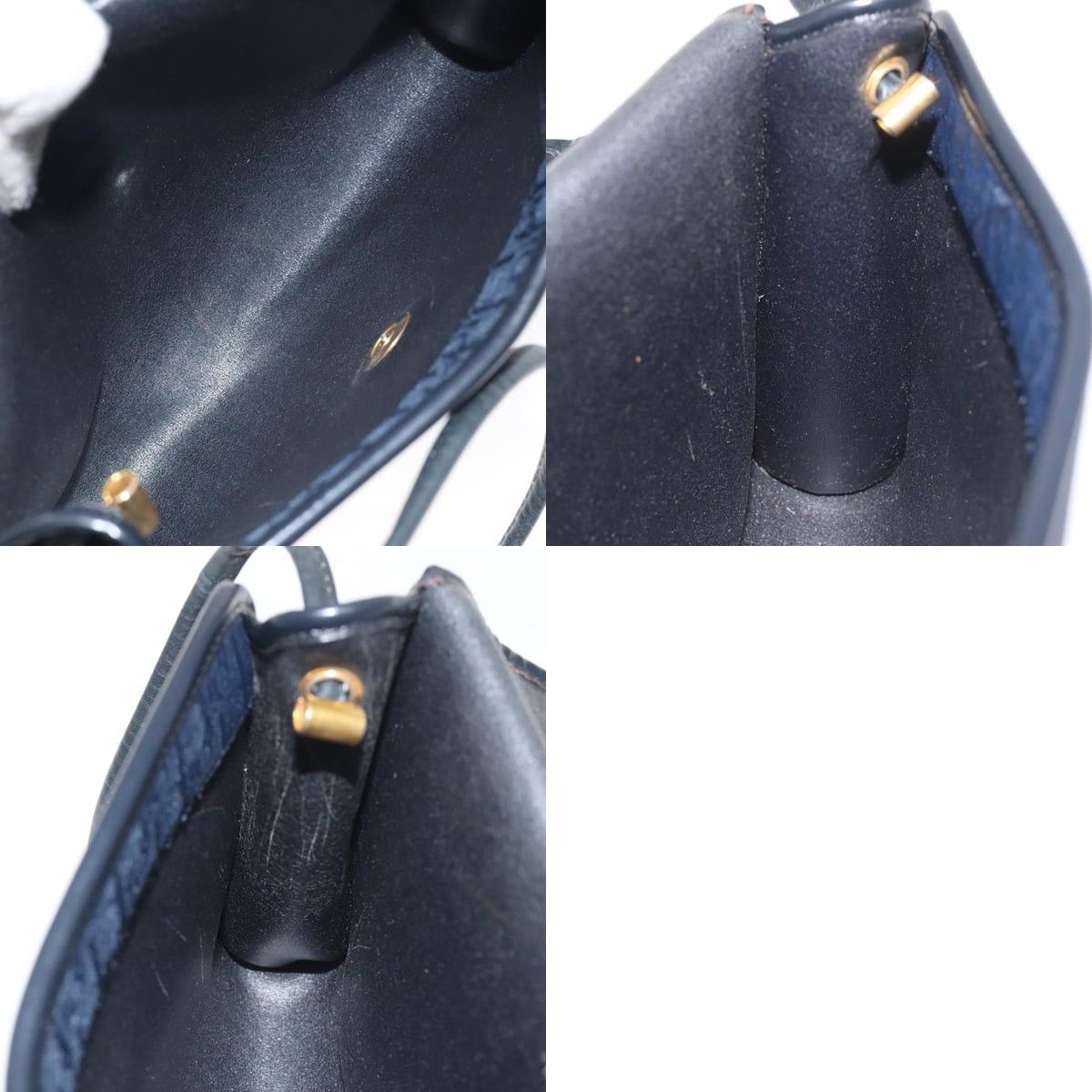 Dior DIOR Trotter Canvas Shoulder Bag Navy Size ONE SIZE - 12 Thumbnail