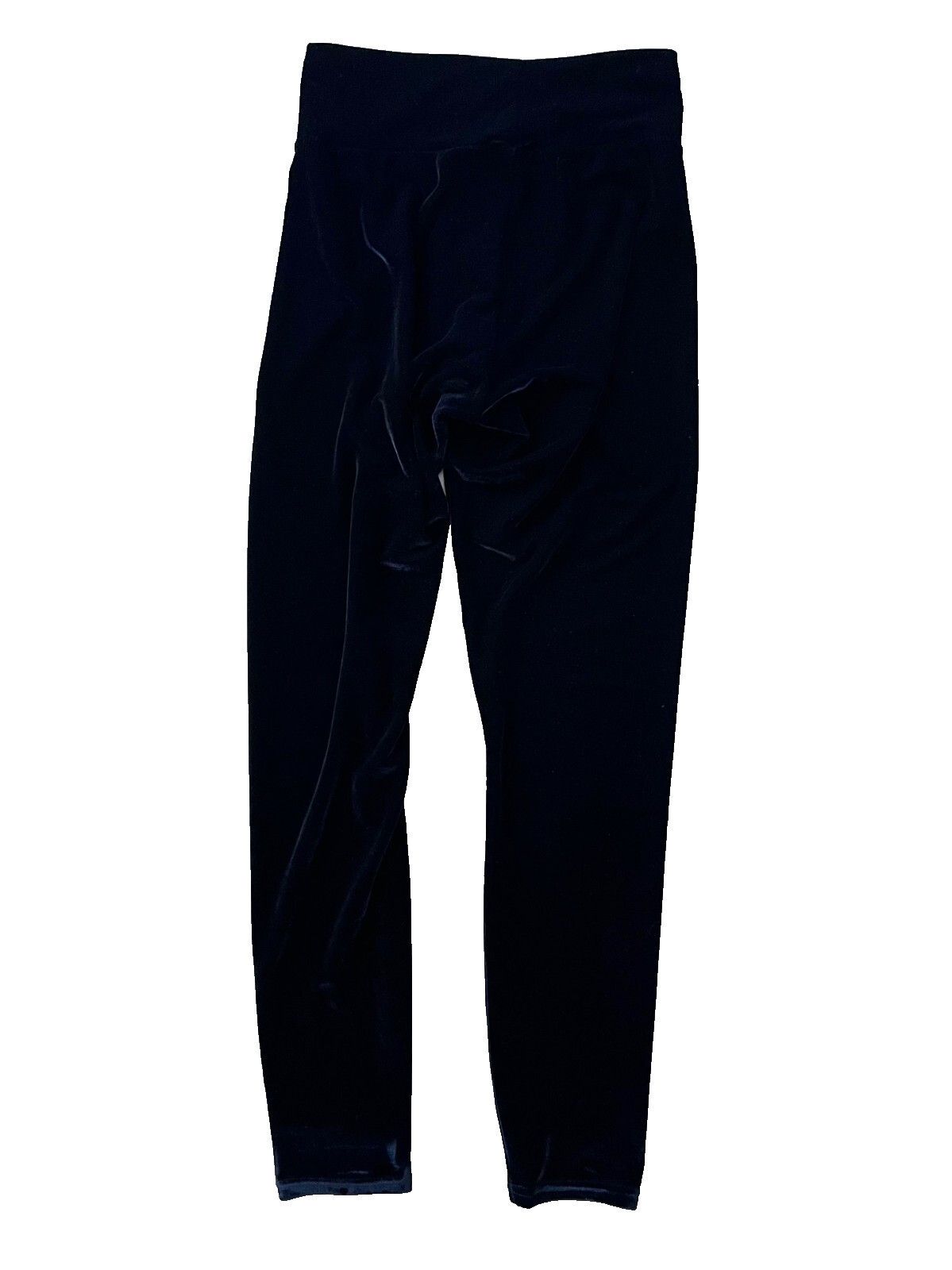 Other HUE U23362 Velvet Velour High Rise Leggings Black ( S ) Size 28" / US 6 / IT 42 - 6 Thumbnail
