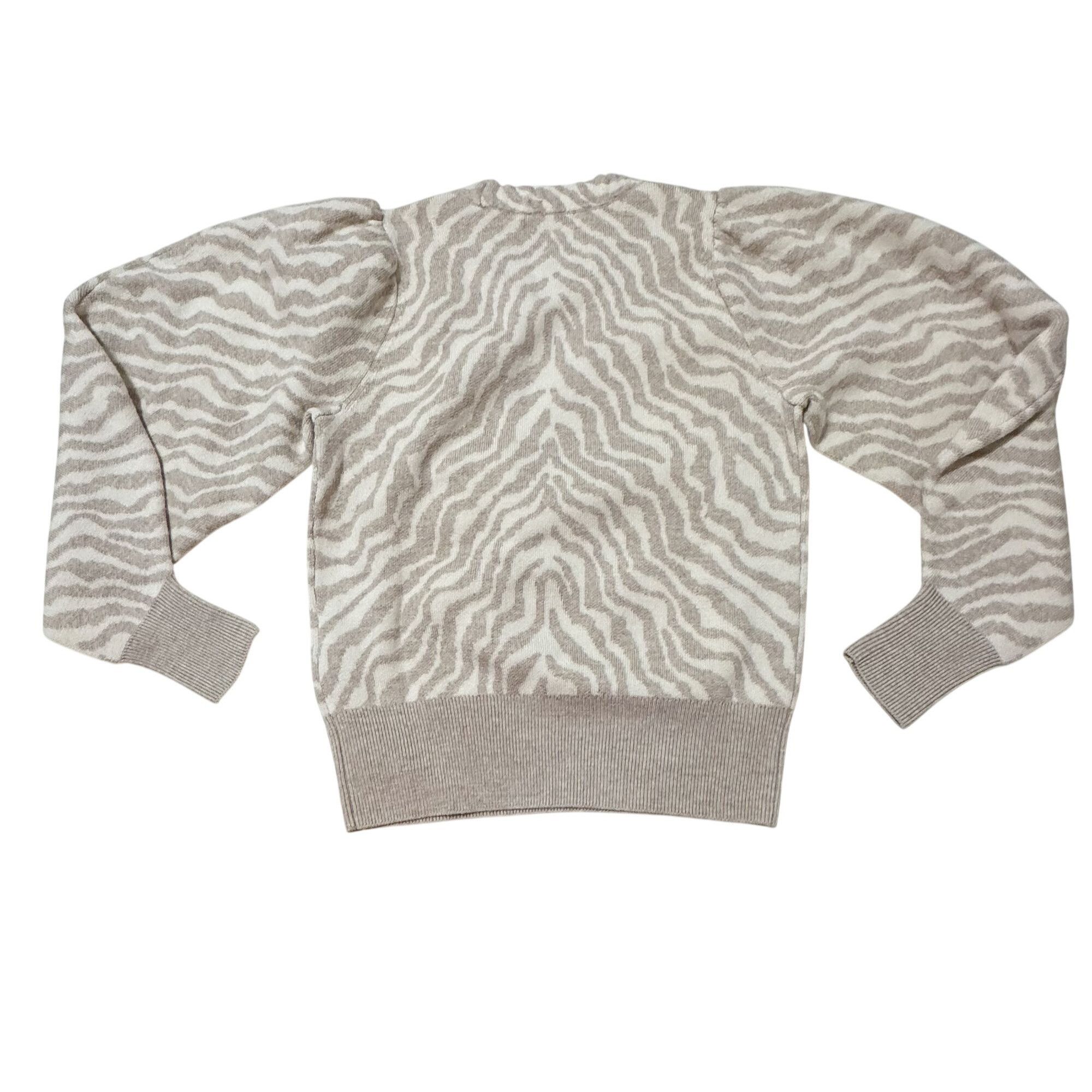 Ulla Johnson Ulla Johnson Massey Pullover Zebra Stripe Merino Wool Balloo Size XS / US 0-2 / IT 36-38 - 8 Thumbnail