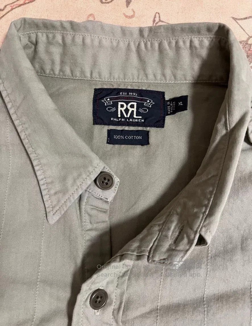 RRL Ralph Lauren Military Style Gurkha Shirt. Size US XL / EU 56 / 4 - 2 Thumbnail