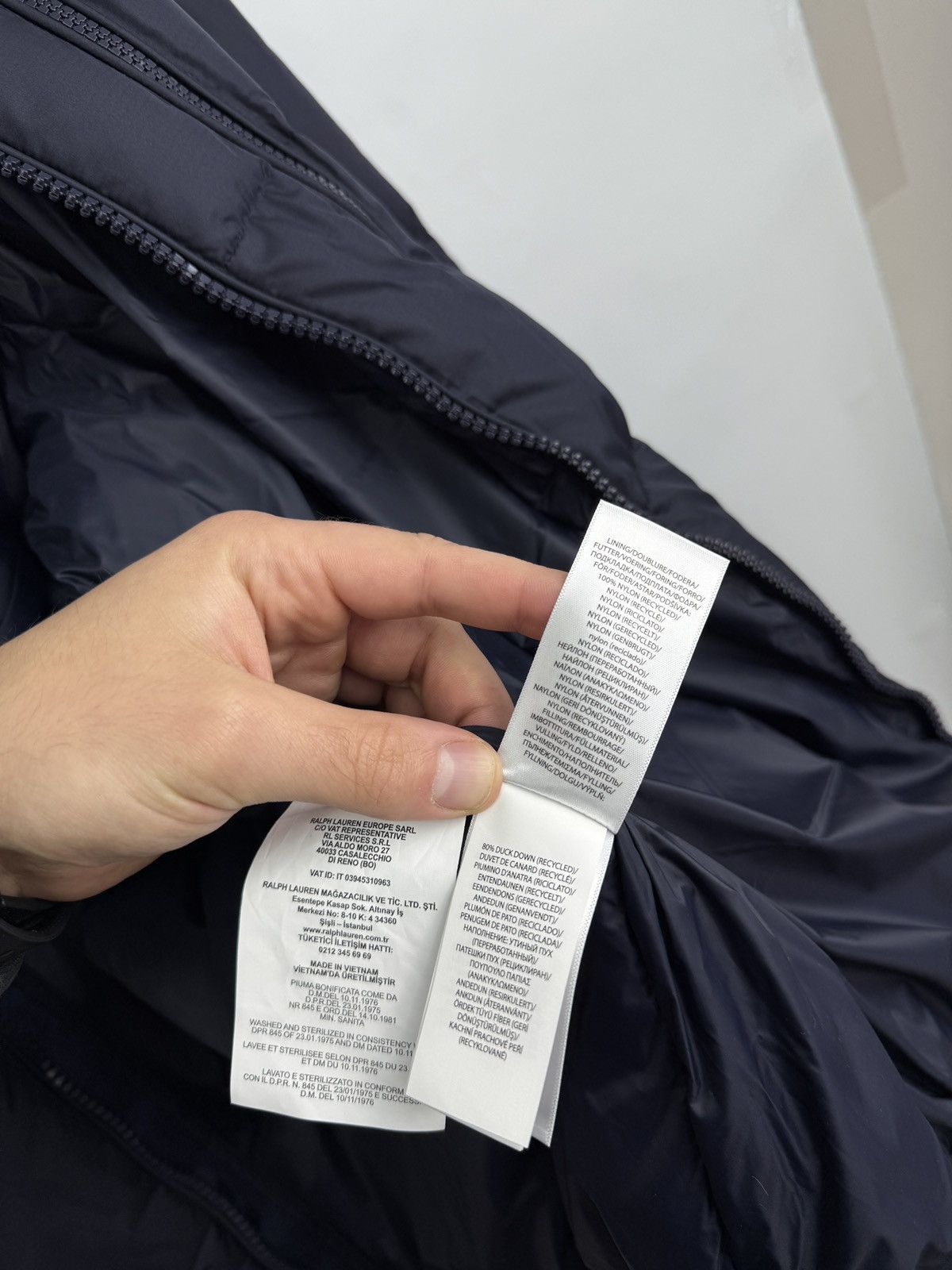 Polo Ralph Lauren 🇺🇸❗️NEW Ralph Lauren Hooded Down Puffer MLS Navy El Cap Jacket Size US XXL / EU 58 / 5 - 20 Thumbnail