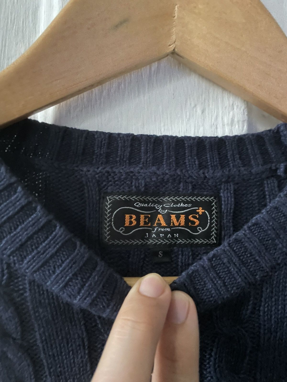 Beams Plus Cable Knit Sweater Size US S / EU 44-46 / 1 - 2 Thumbnail