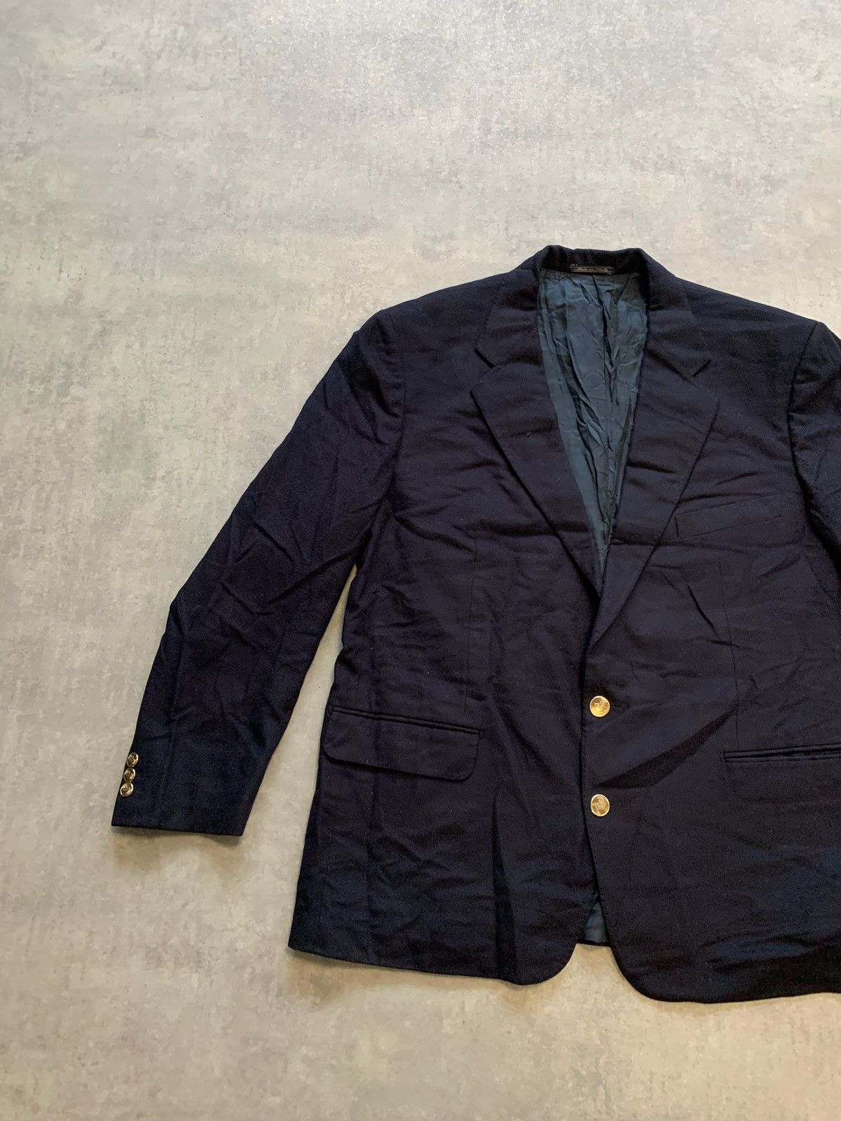 Corneliani Corneliani blazer with gold buttons size 58 R Size 54R - 3 Thumbnail