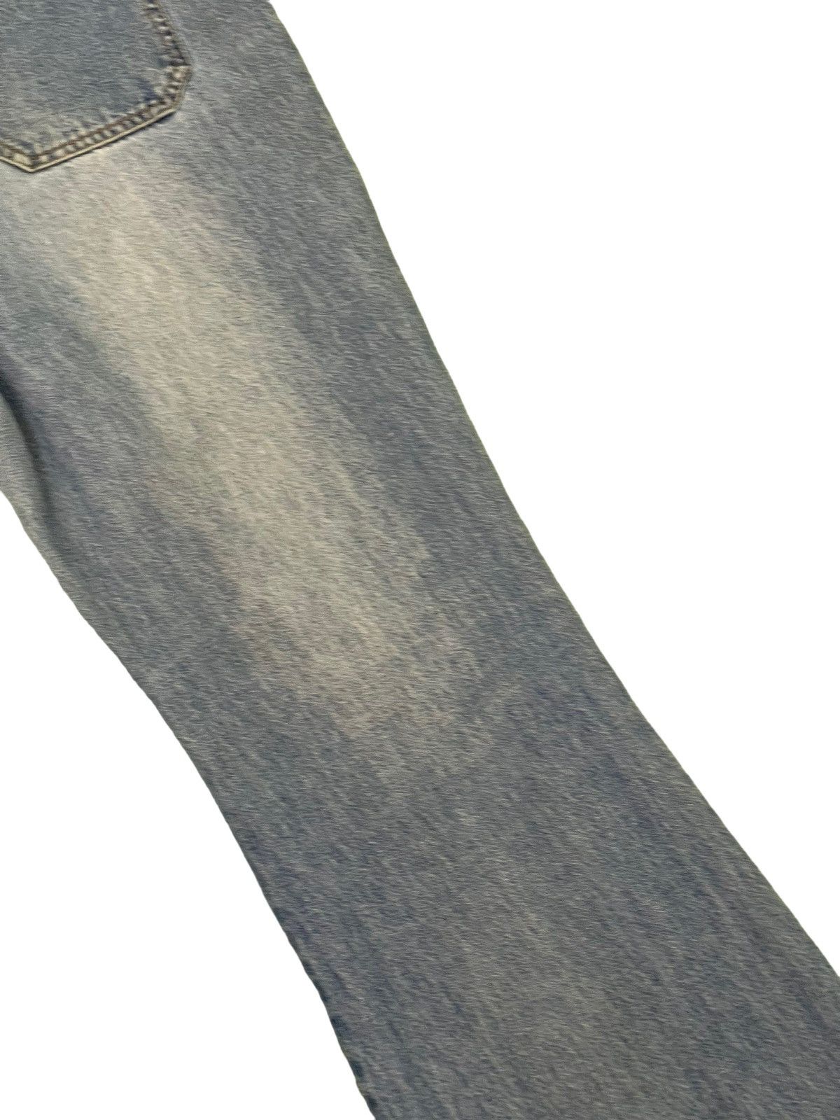Japanese Brand Flare Jeans Jouer Aux Eches Distress Thin Bell Bottom 8🟦2 Size US 32 / EU 48 - 15 Thumbnail