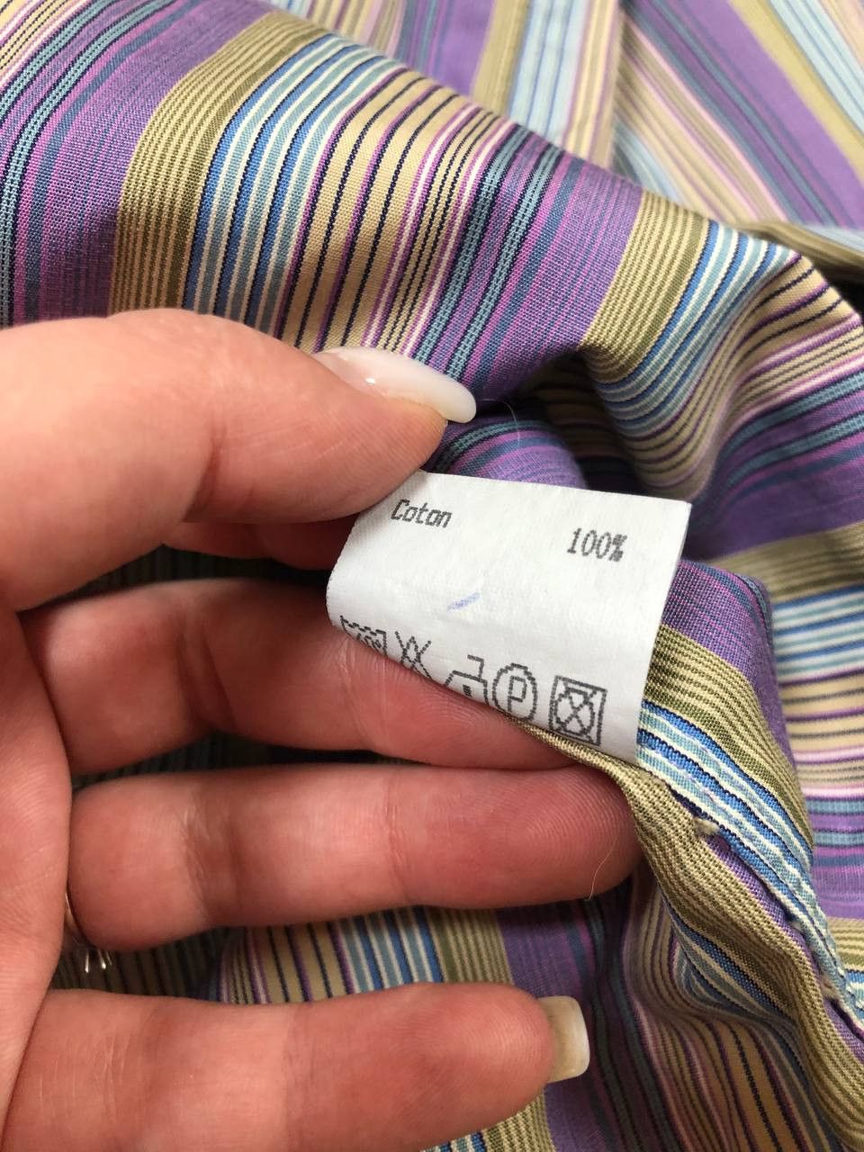 Kenzo × Vintage Long Sleeve Button Down Shirt Stiped Collared Size US L / EU 52-54 / 3 - 7 Thumbnail