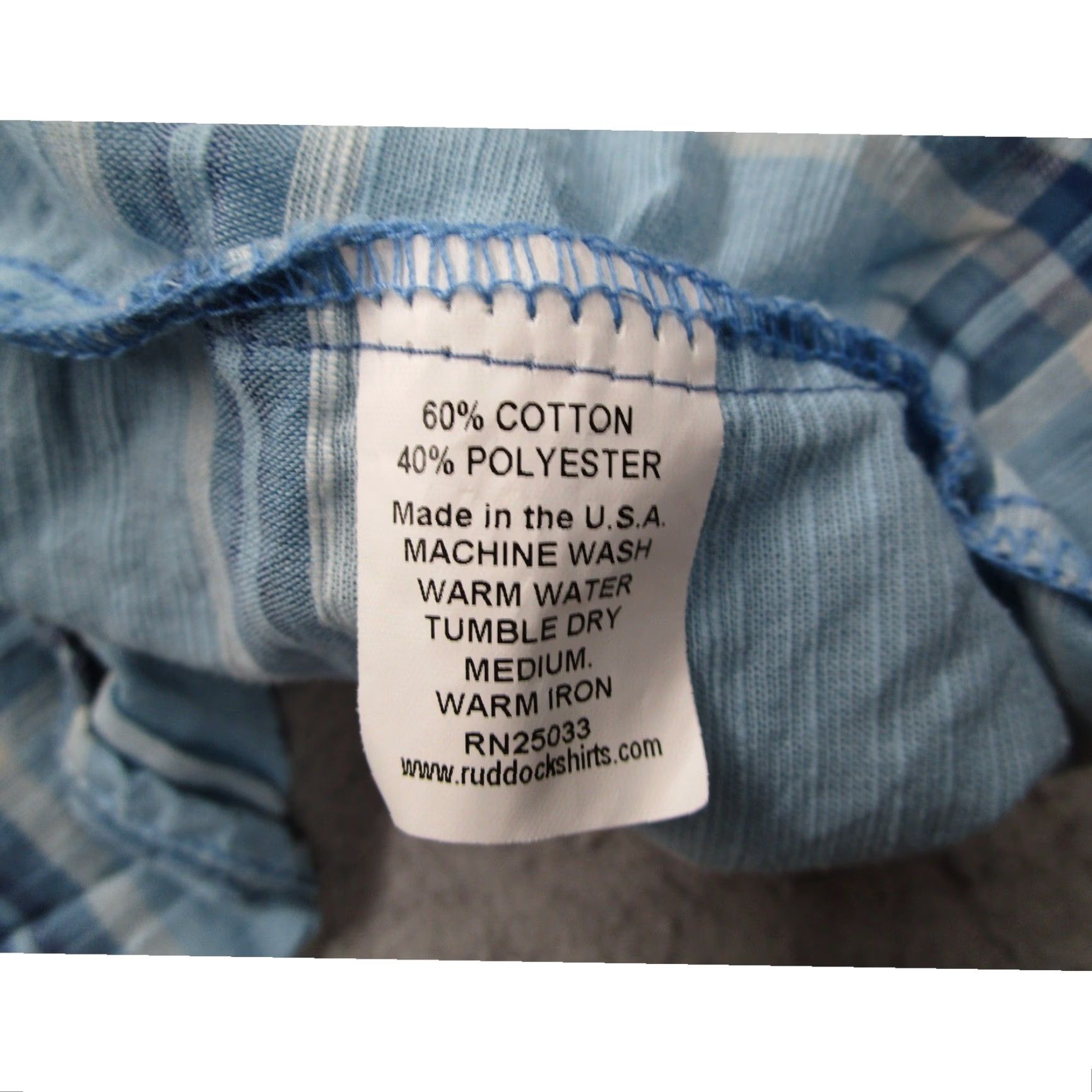 Vintage Flying R Ranchwear Ruddock Mens XXL Blue Plaid Western Pearl Snap Shirt USA Made Size US XXL / EU 58 / 5 - 4 Thumbnail