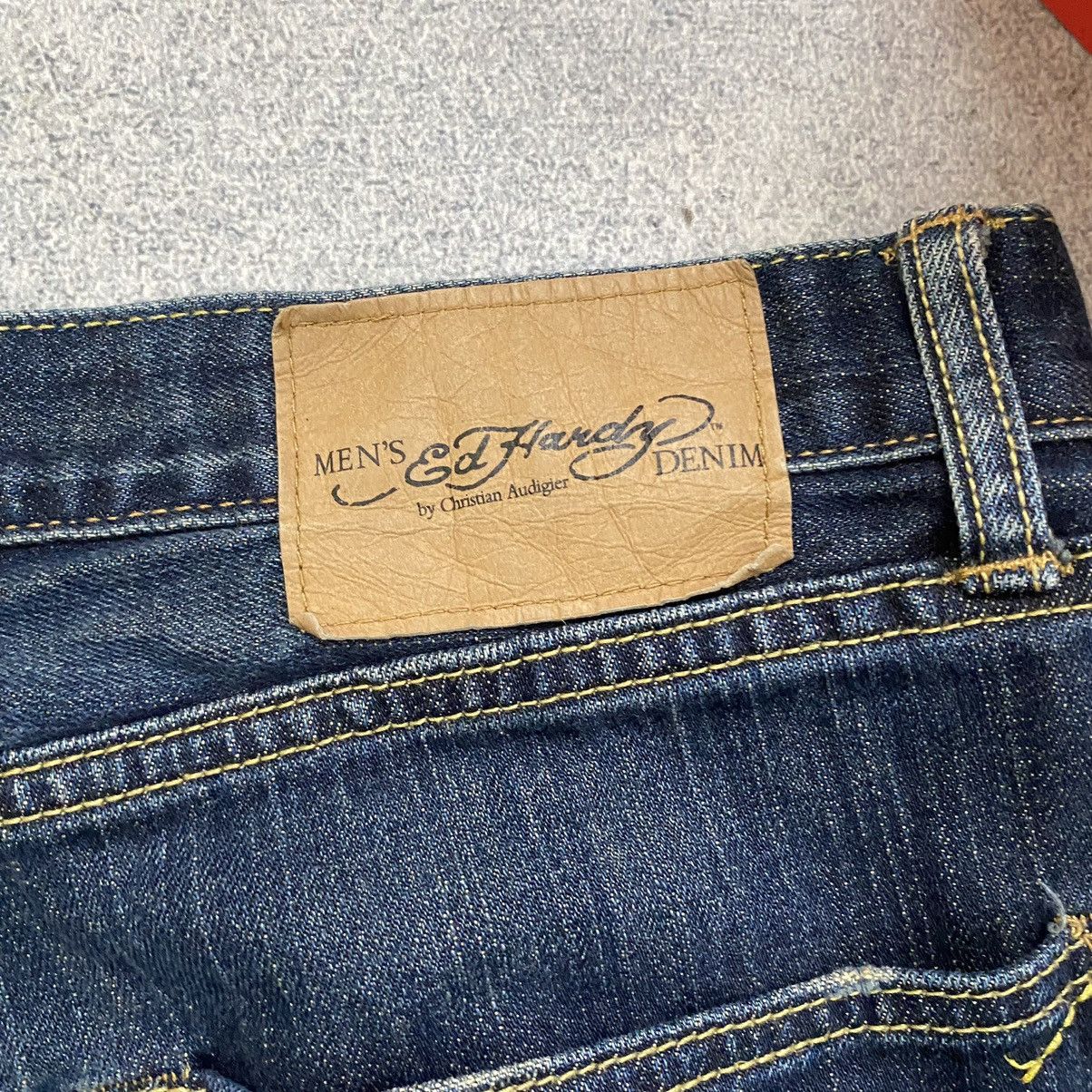 Ed Hardy Vintage Ed Hardy Jeans by Christian Audigier Pants Size US 34 / EU 50 - 4 Thumbnail