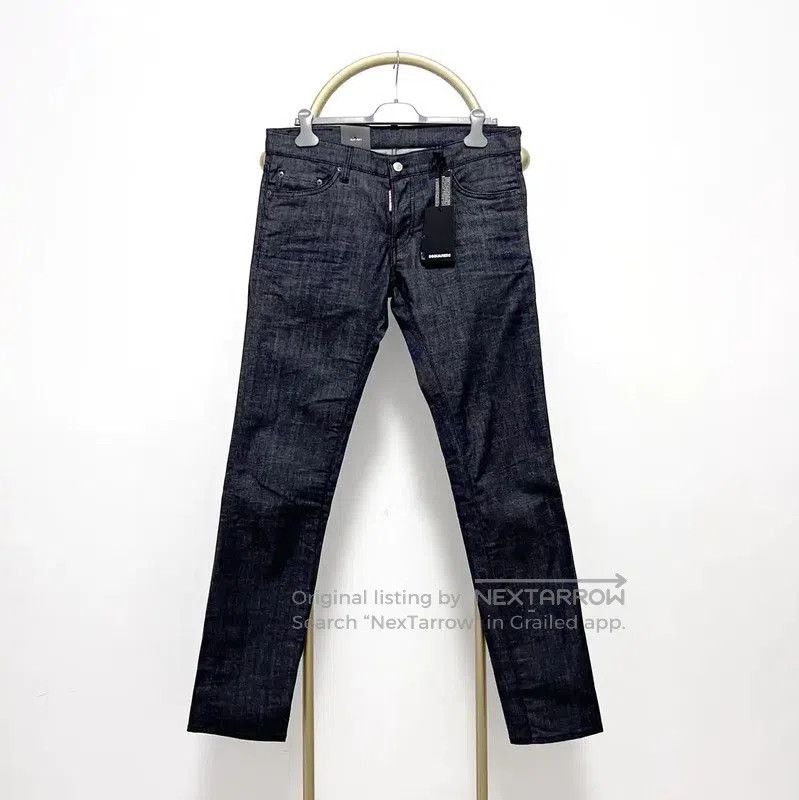 Dsquared2 DSQUARED2 Black Gray Cotton Casual Pants . Size US 34 / EU 50 - 1 Thumbnail