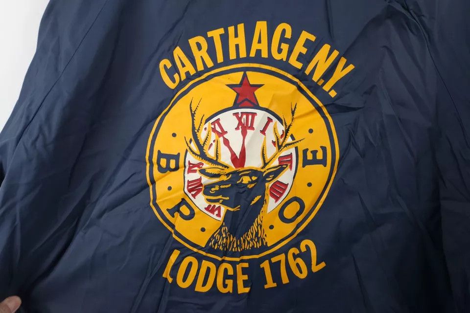 Vintage Vintage 70s Carthage of the Elks BPOE Coaches Jacket USA Size US XL / EU 56 / 4 - 16 Thumbnail