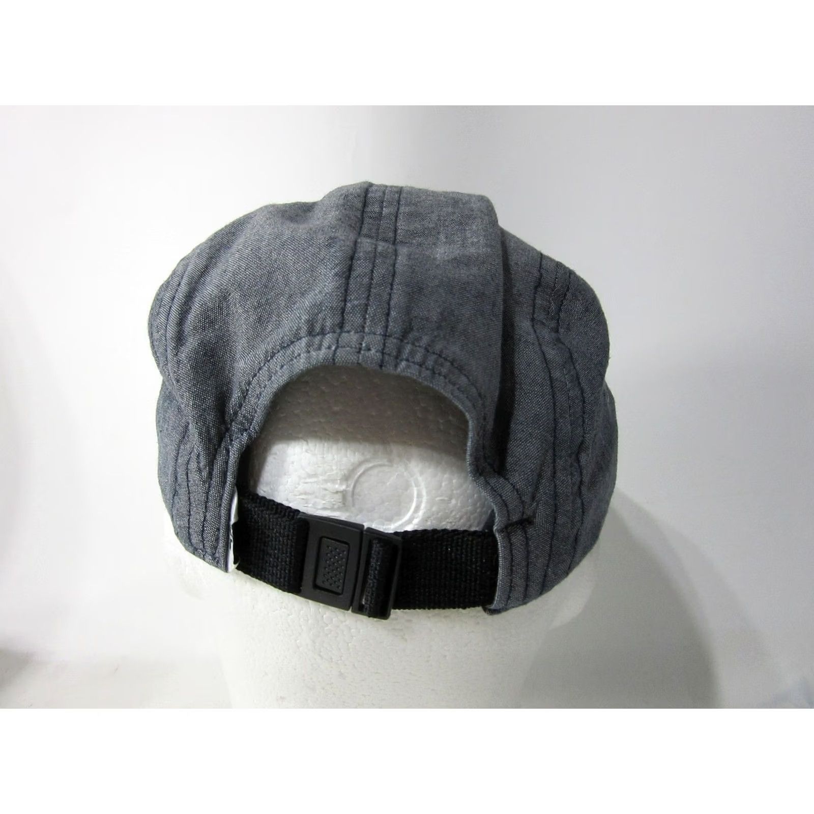 Vintage On Running Hat Cap 5 Panel Gray Athletic Outdoor Lightweight Strap Back Size ONE SIZE - 4 Thumbnail