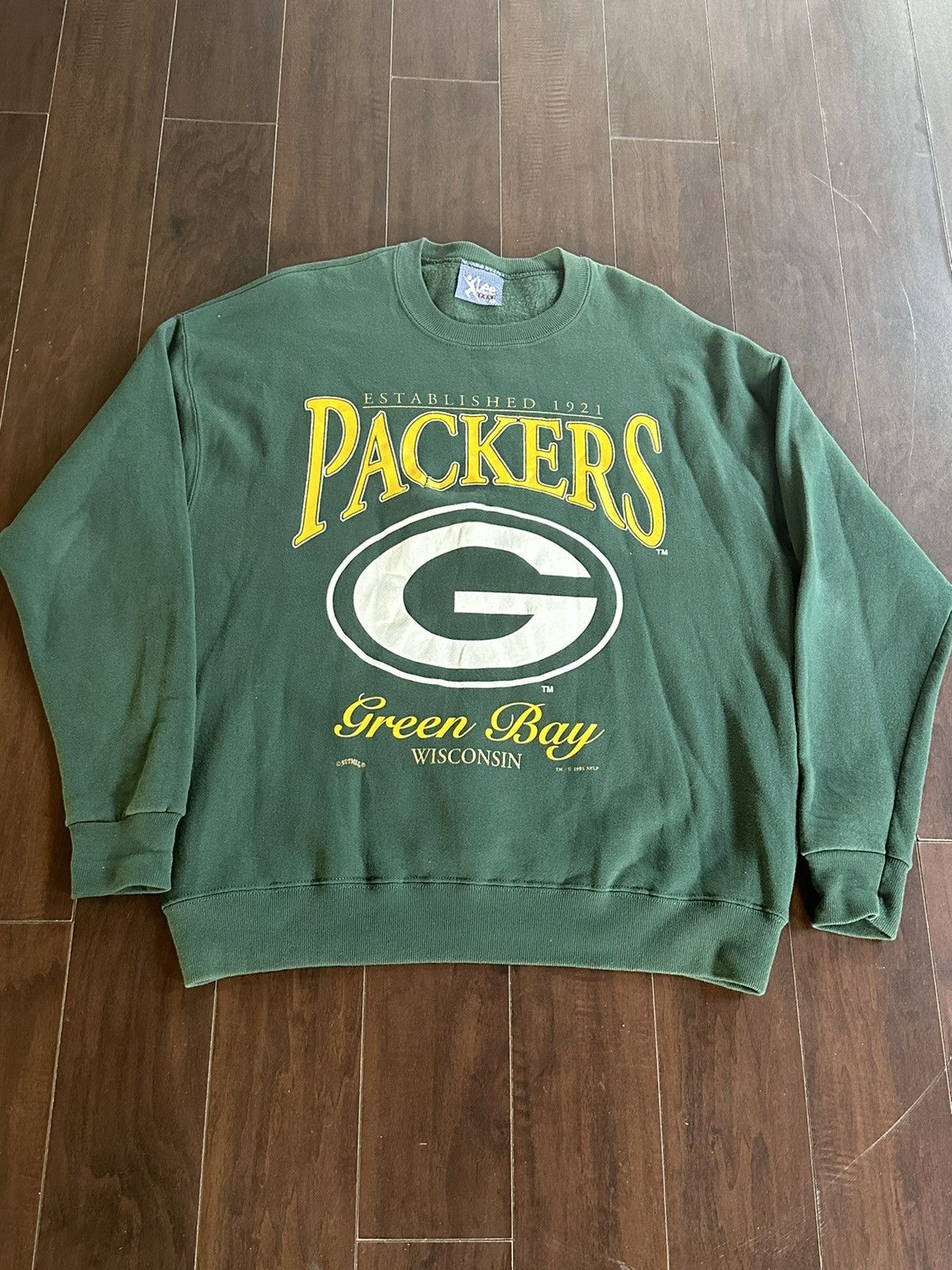 Vintage Vintage 1990s Green Bay Packers NFL Crewneck Sweatshirt