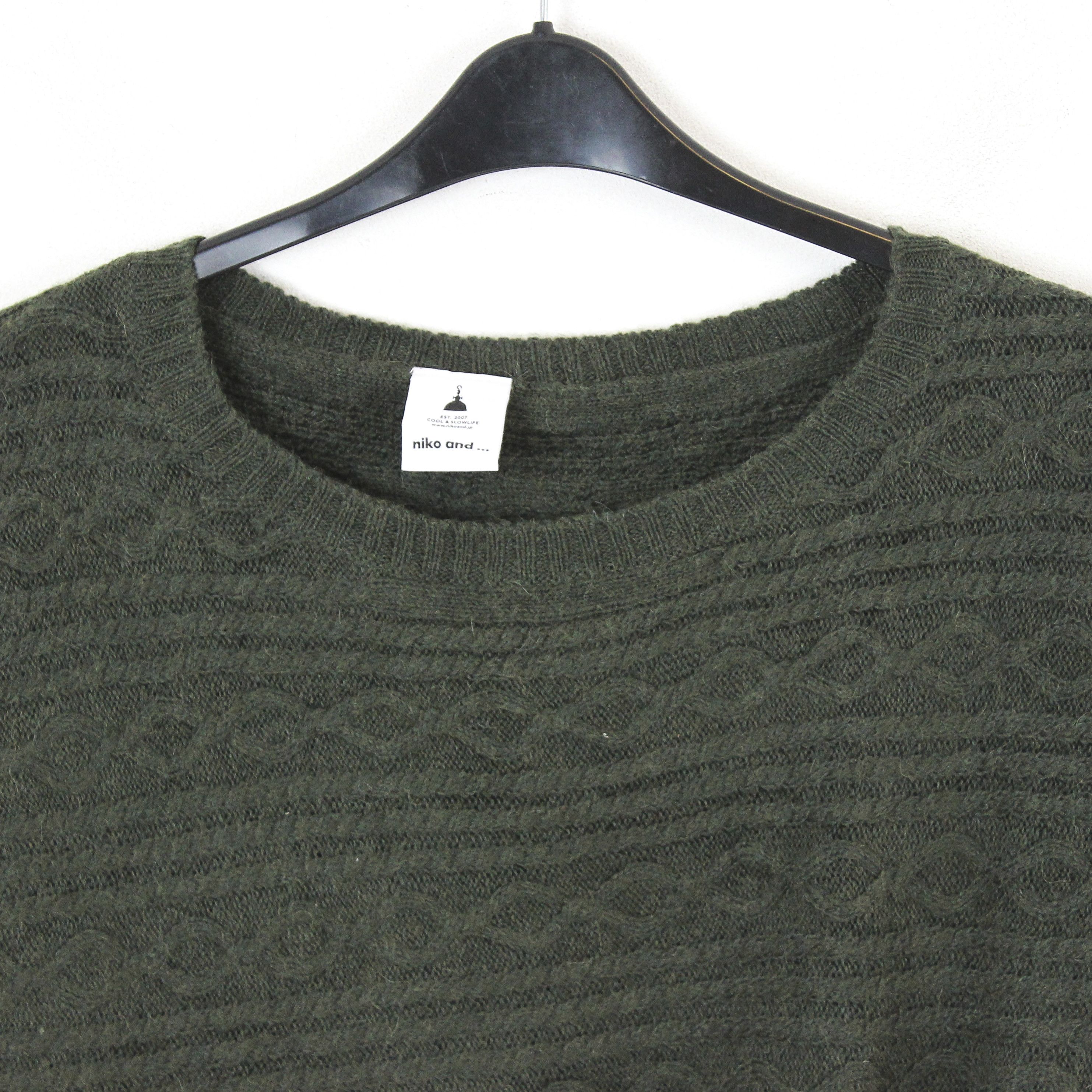 Japanese Brand Niko And... Women M Sweater Hoodie Pullover Sweatshirt Wool Size M / US 6-8 / IT 42-44 - 3 Thumbnail