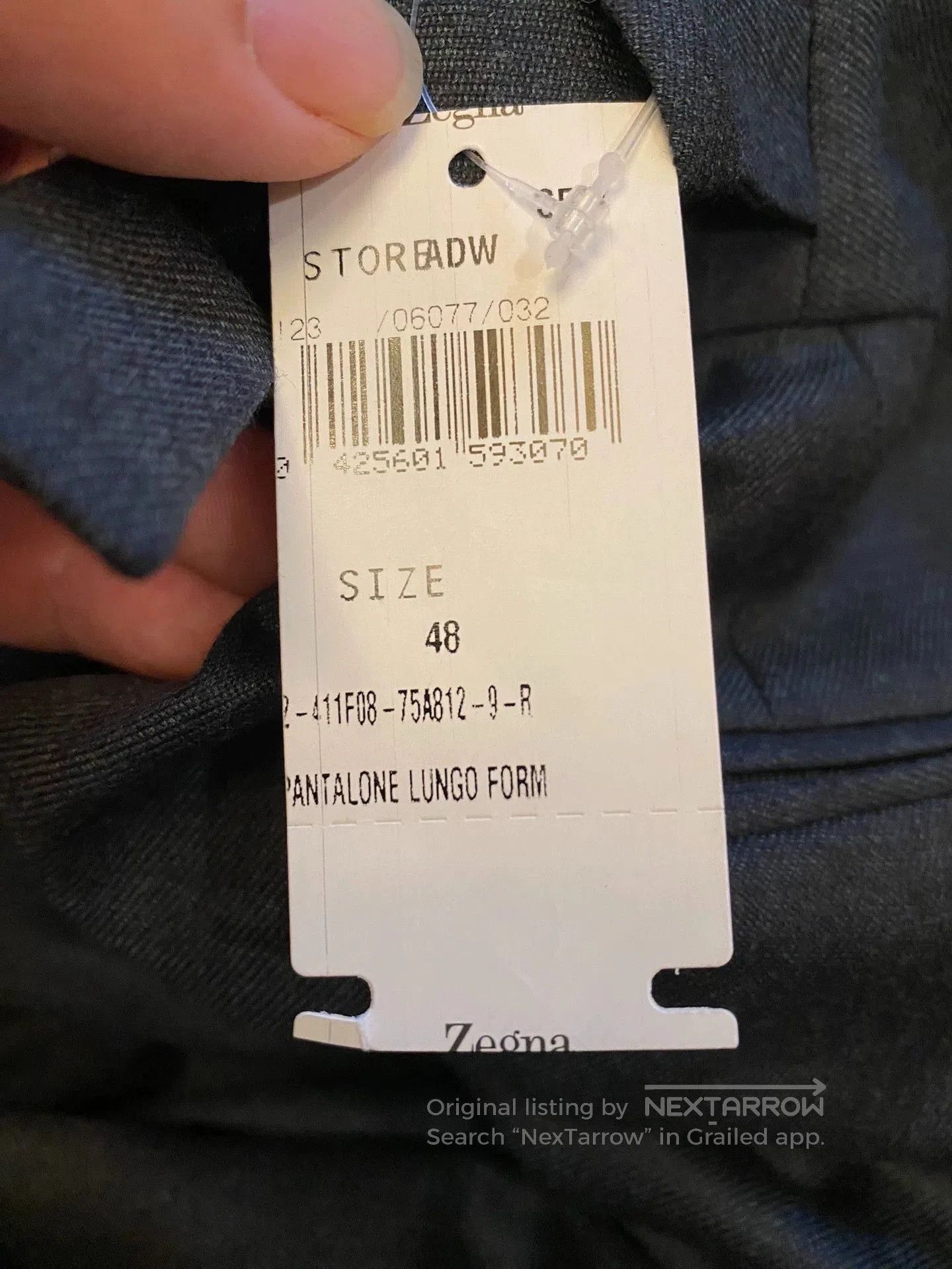Ermenegildo Zegna Black Tailored Pants with Belt Size 32. Size US 32 / EU 48 - 9 Thumbnail