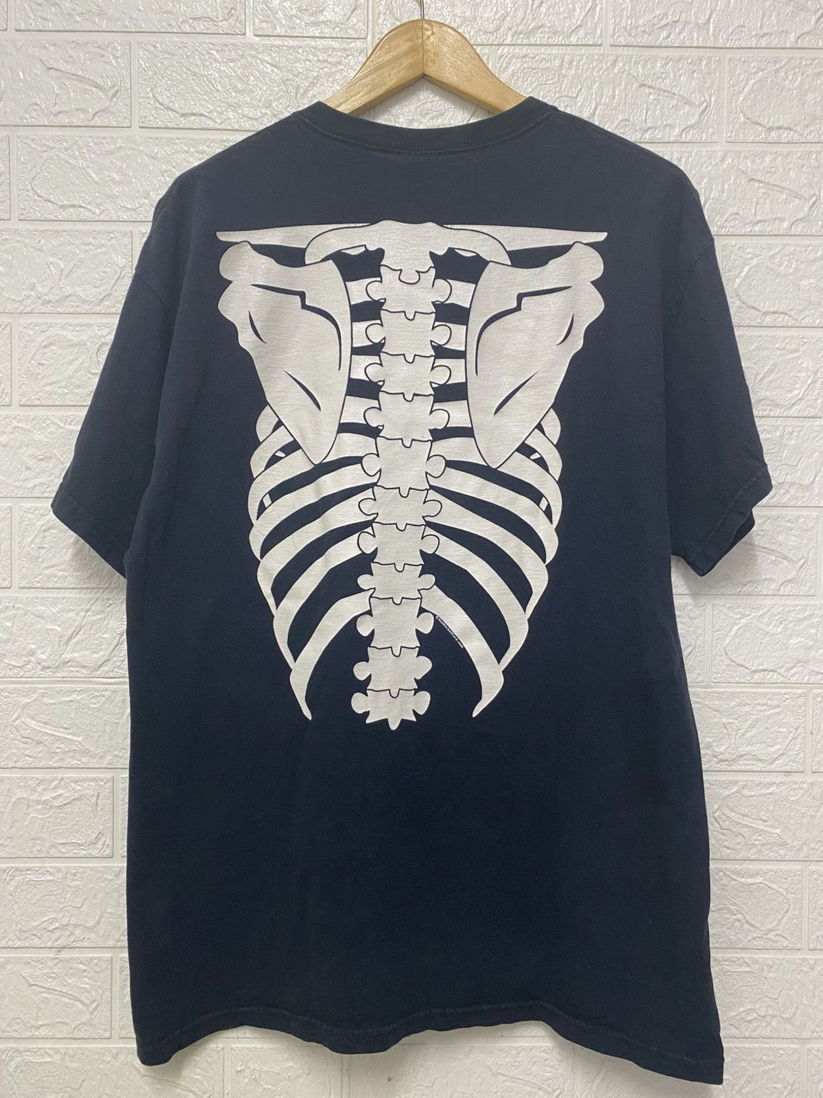 Vintage Red Rocket Corp Skeleton Glow in the dark Size US XL / EU 56 / 4 - 4 Thumbnail
