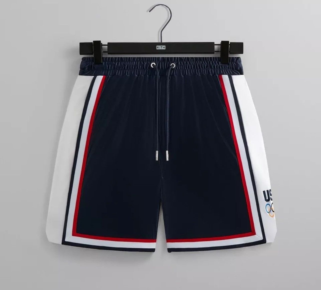Kith Kith for Team USA Faille Jersey Ryan Short Nocturnal Medium Size US 32 / EU 48 - 1 Thumbnail